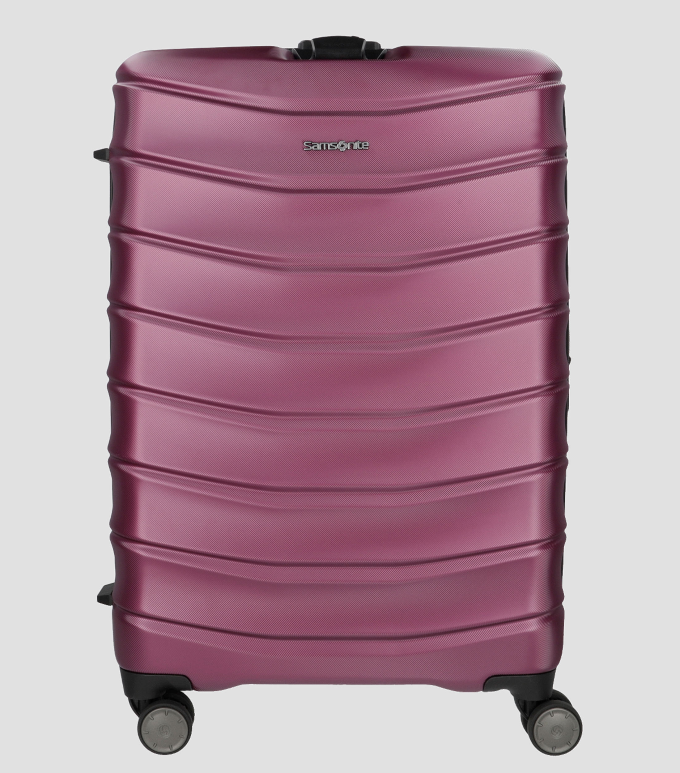 Maleta de viaje mediana Literock purpura