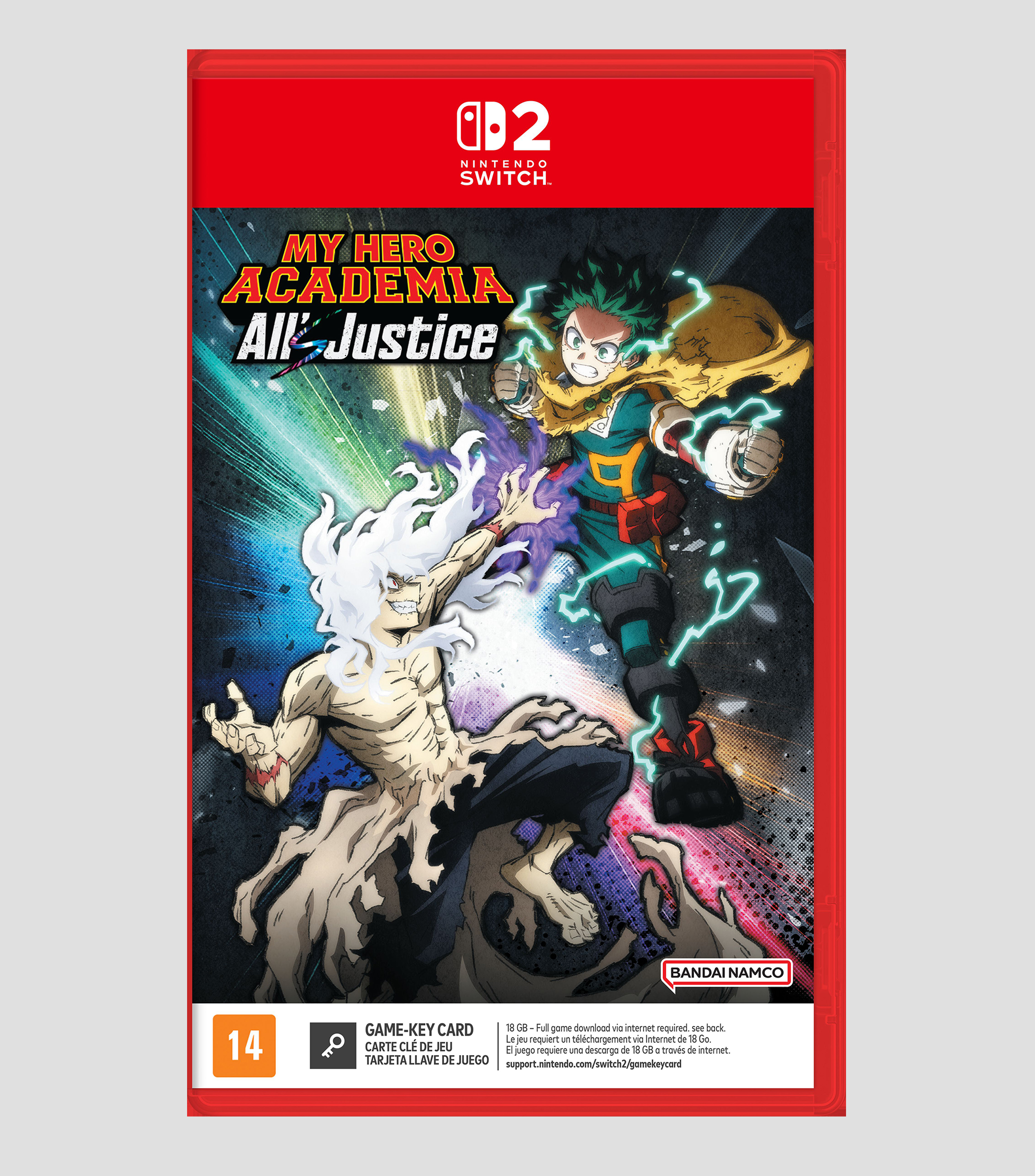 My Hero Academia All Justice GKC Nintendo Switch 2