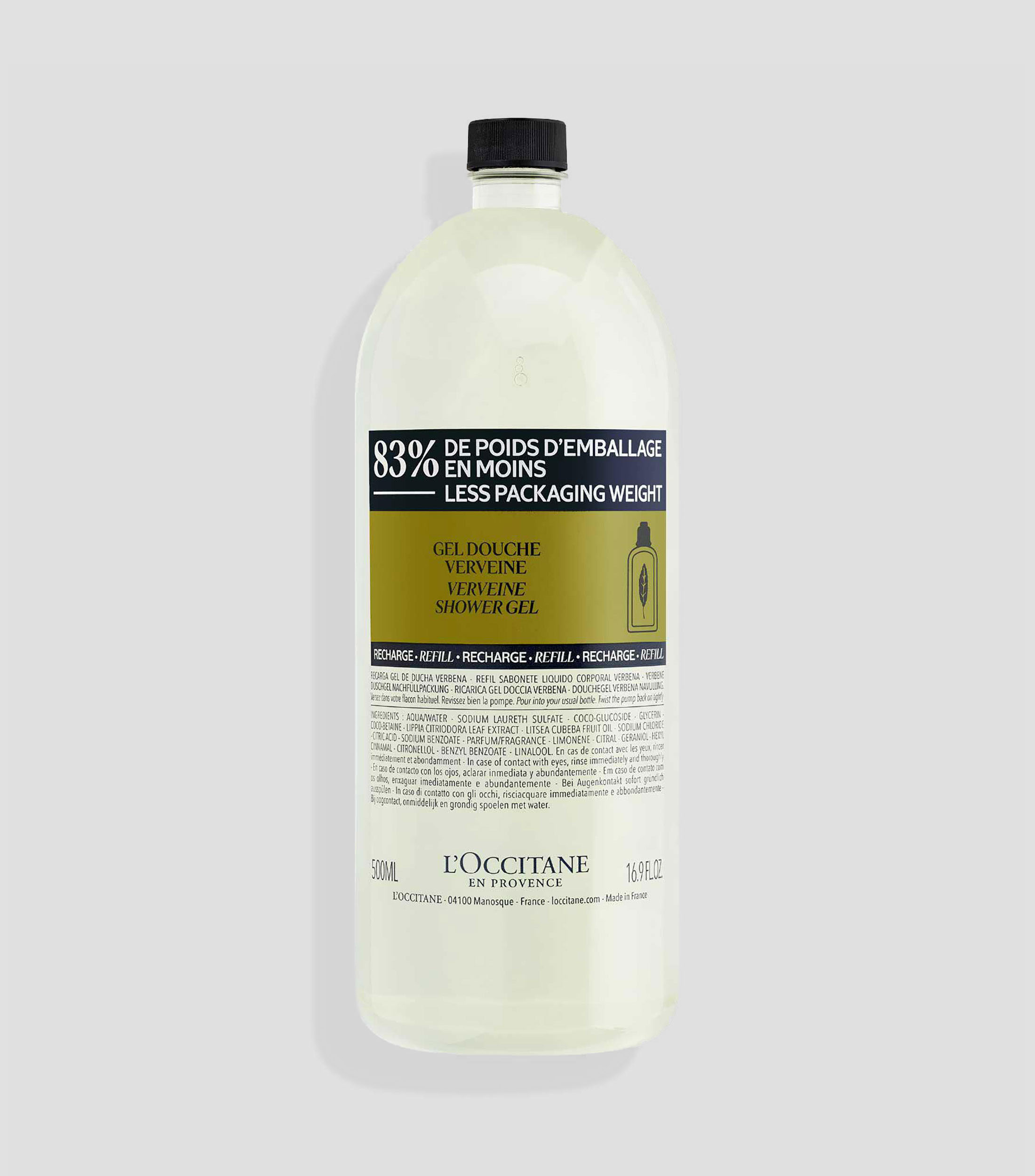 Gel de Ducha Vervena Refill, 500 ml