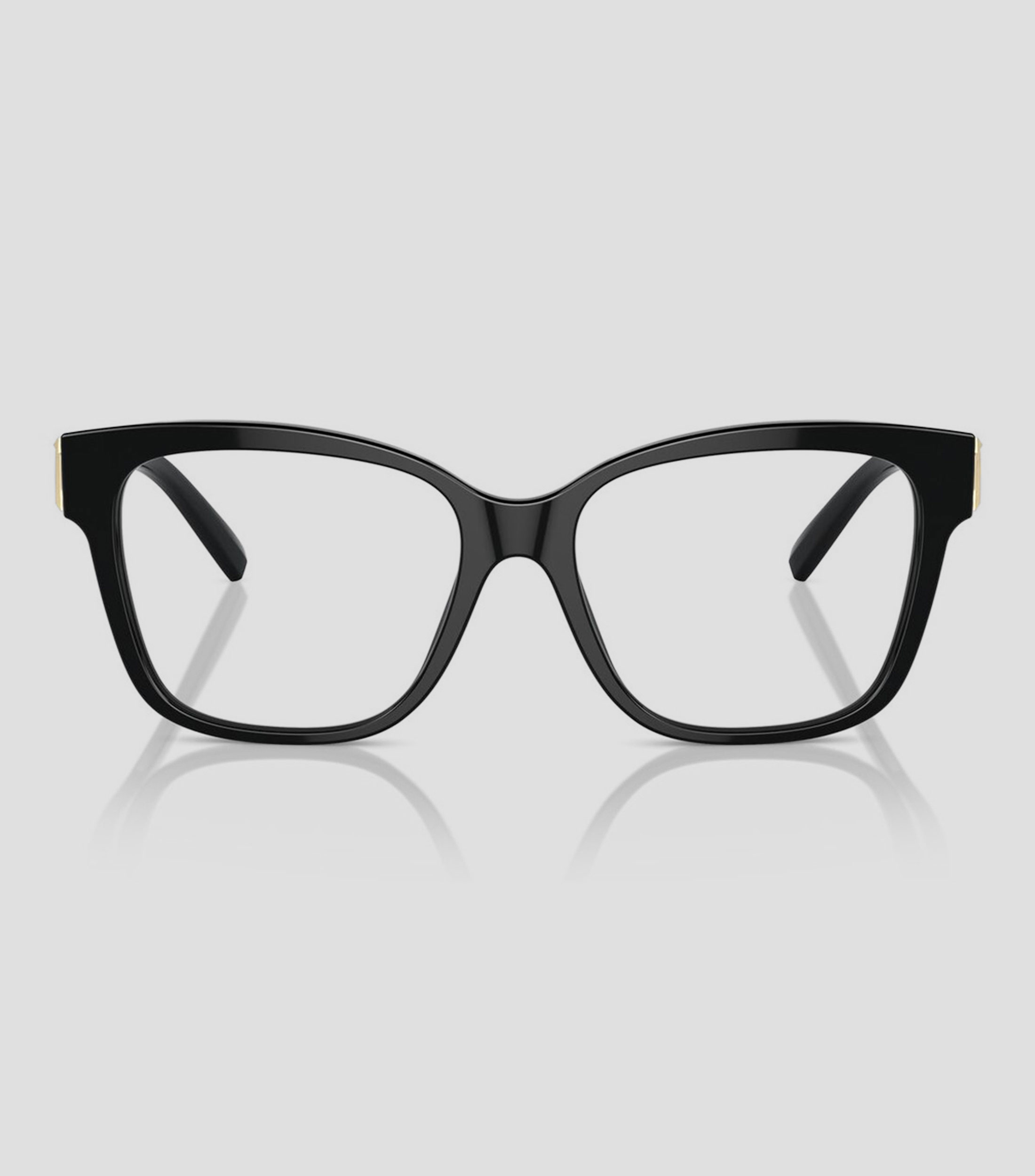 Lentes oftálmicos Cuadrados Negros Mujer