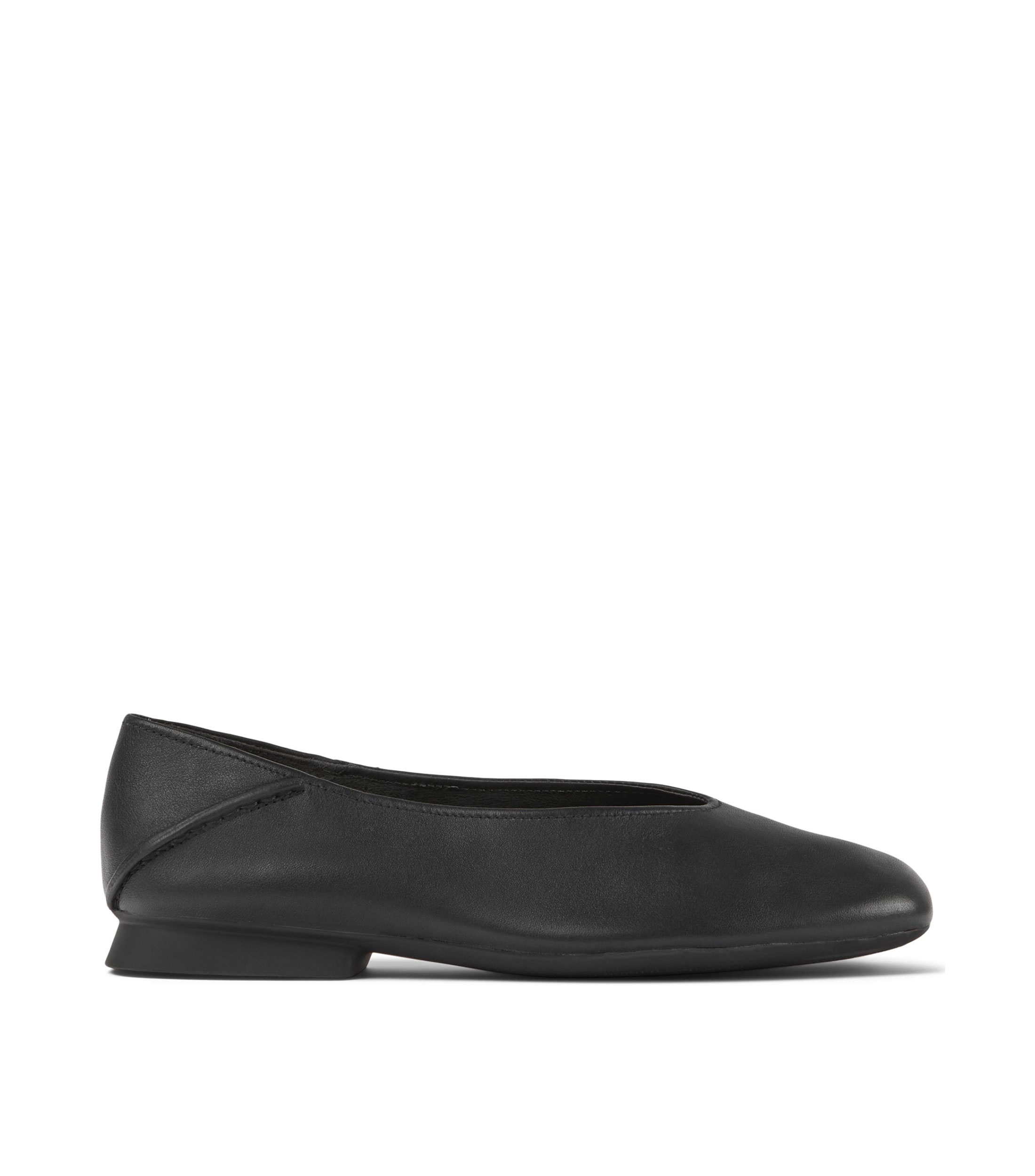 Flats Myra en piel lisa Mujer