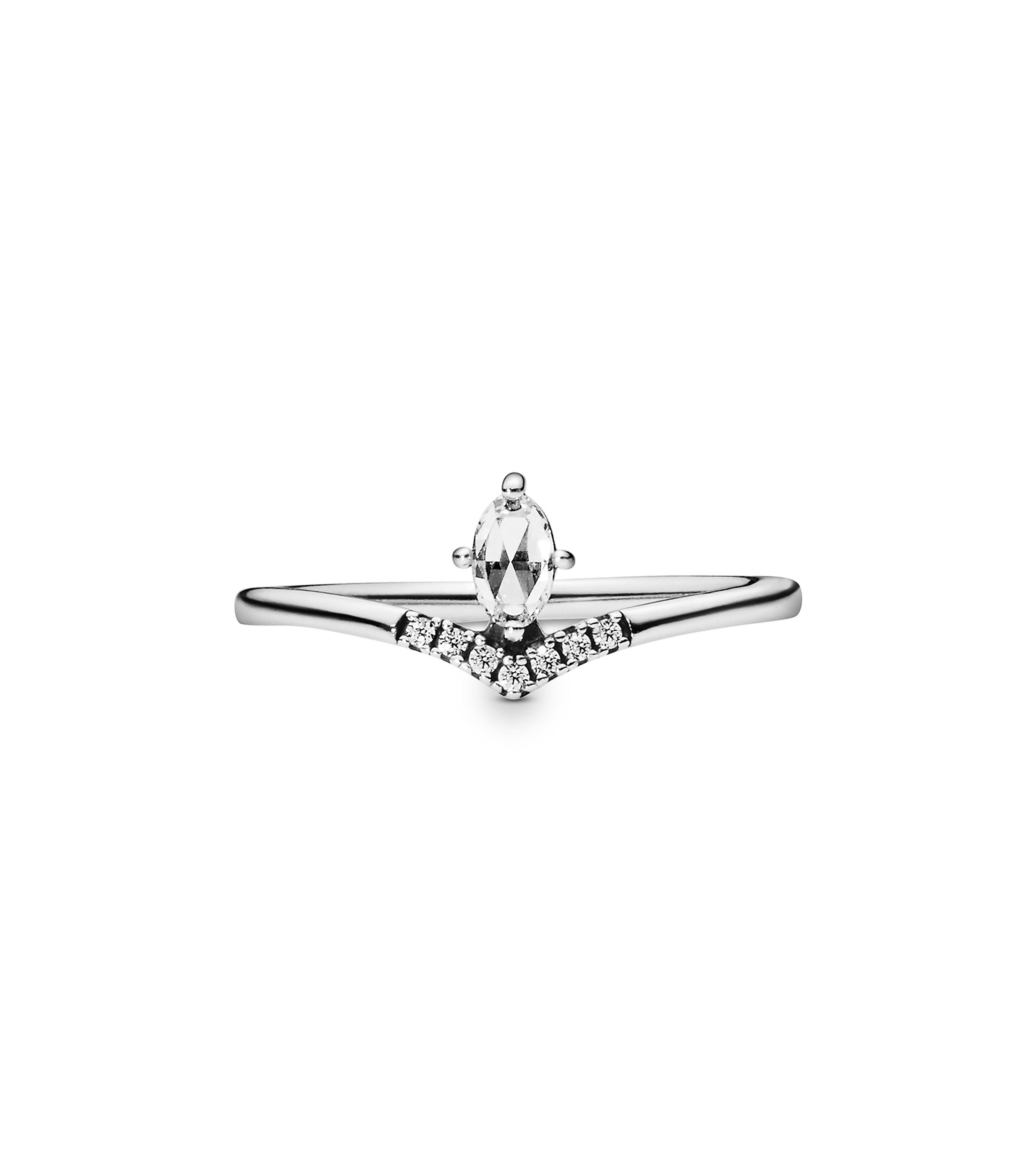 Anillo en plata Classic Wishbone Pandora Wish Mujer Talla: 56