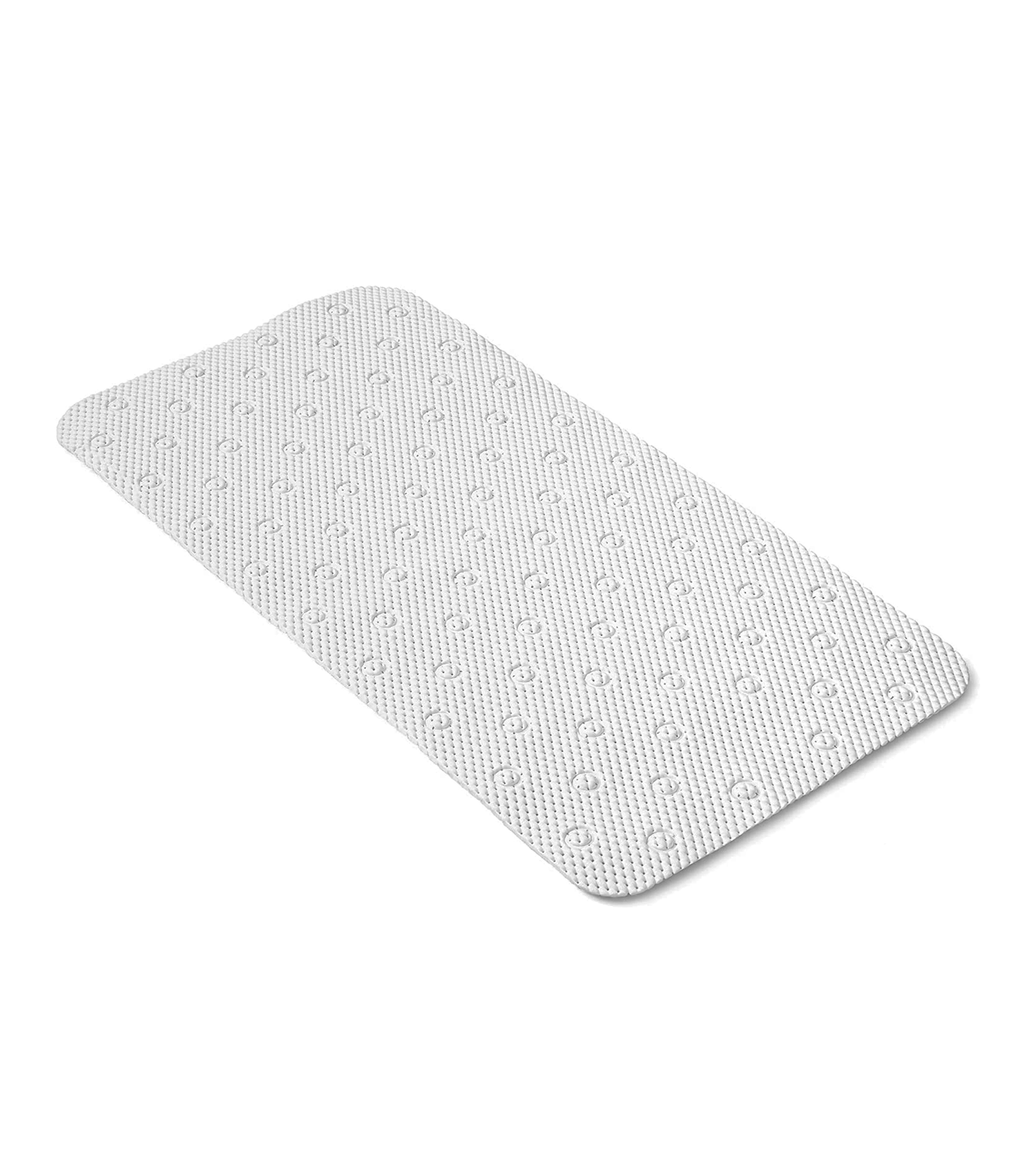 Tapete de Baño Acolchado blanco