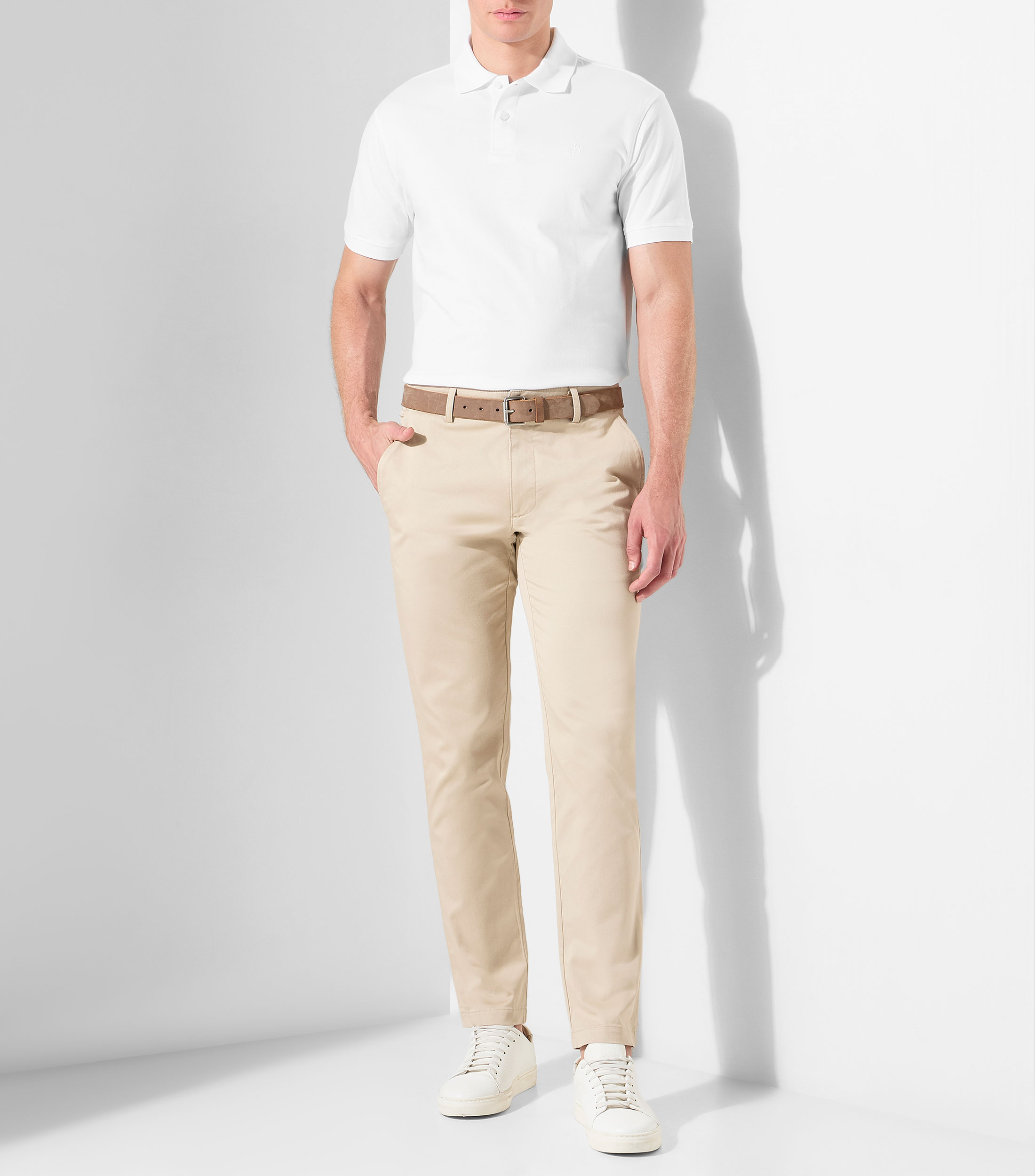 Playera tipo polo con manga corta Hombre