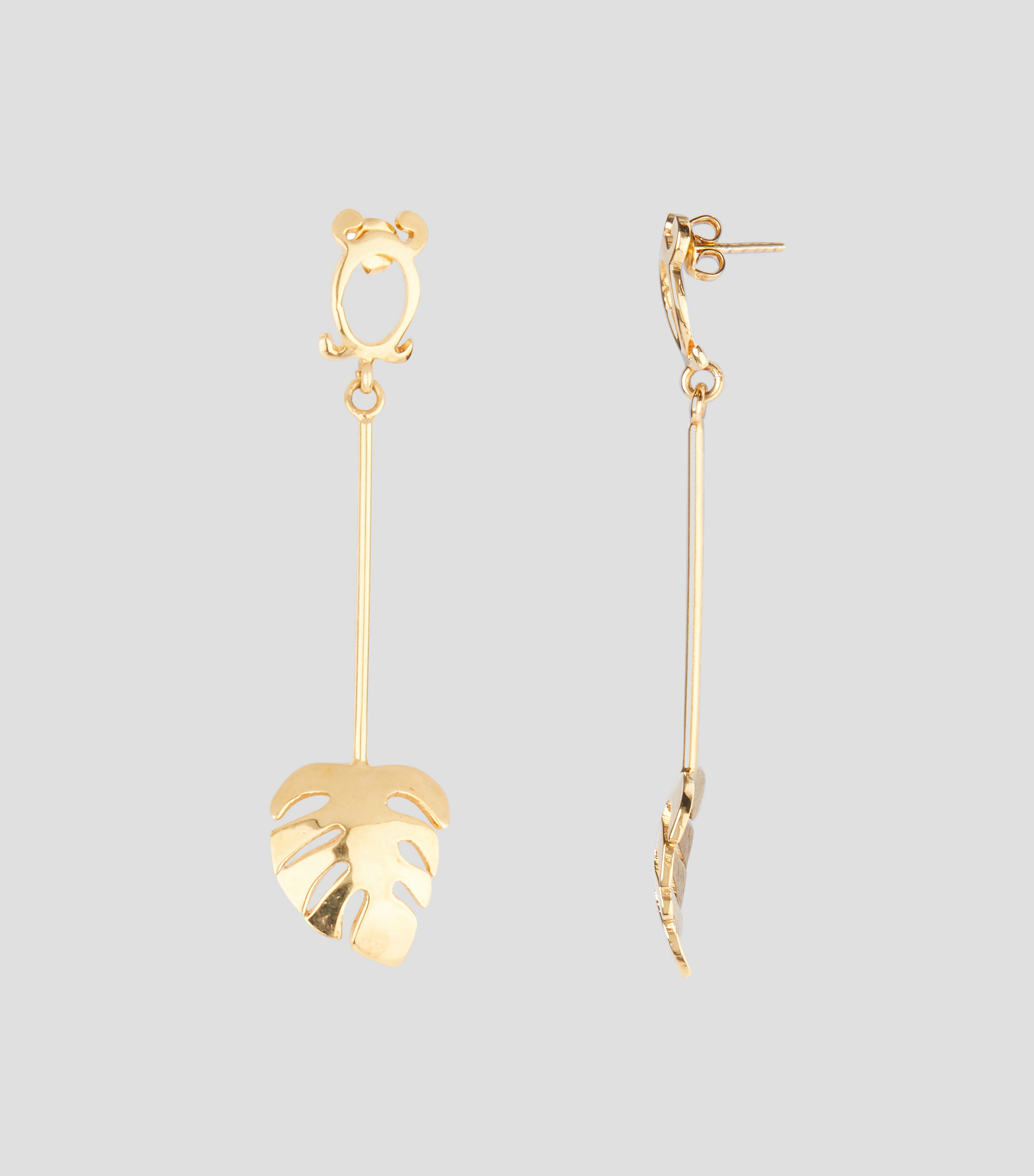 Pendientes en plata Lotos Mujer