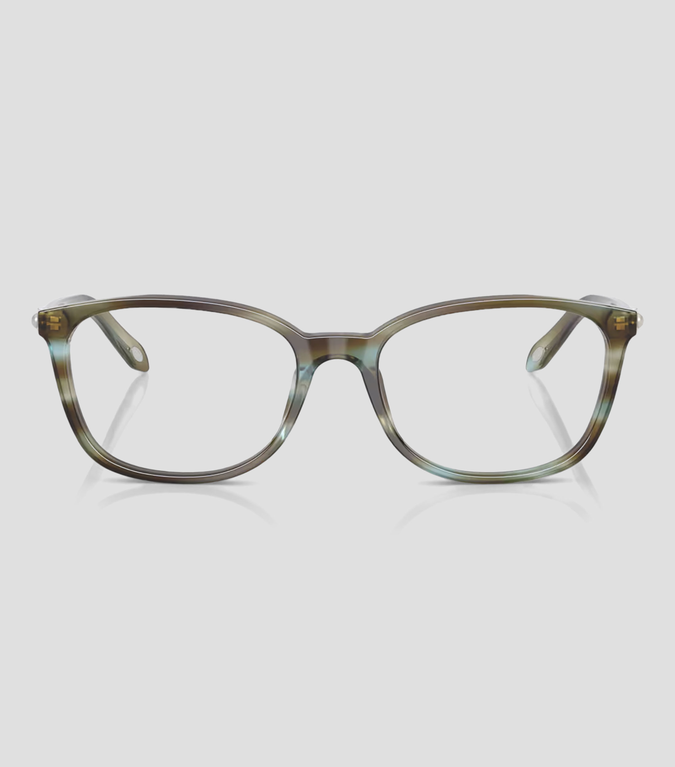 Lentes oftálmicos Cuadrados Turquesas Mujer