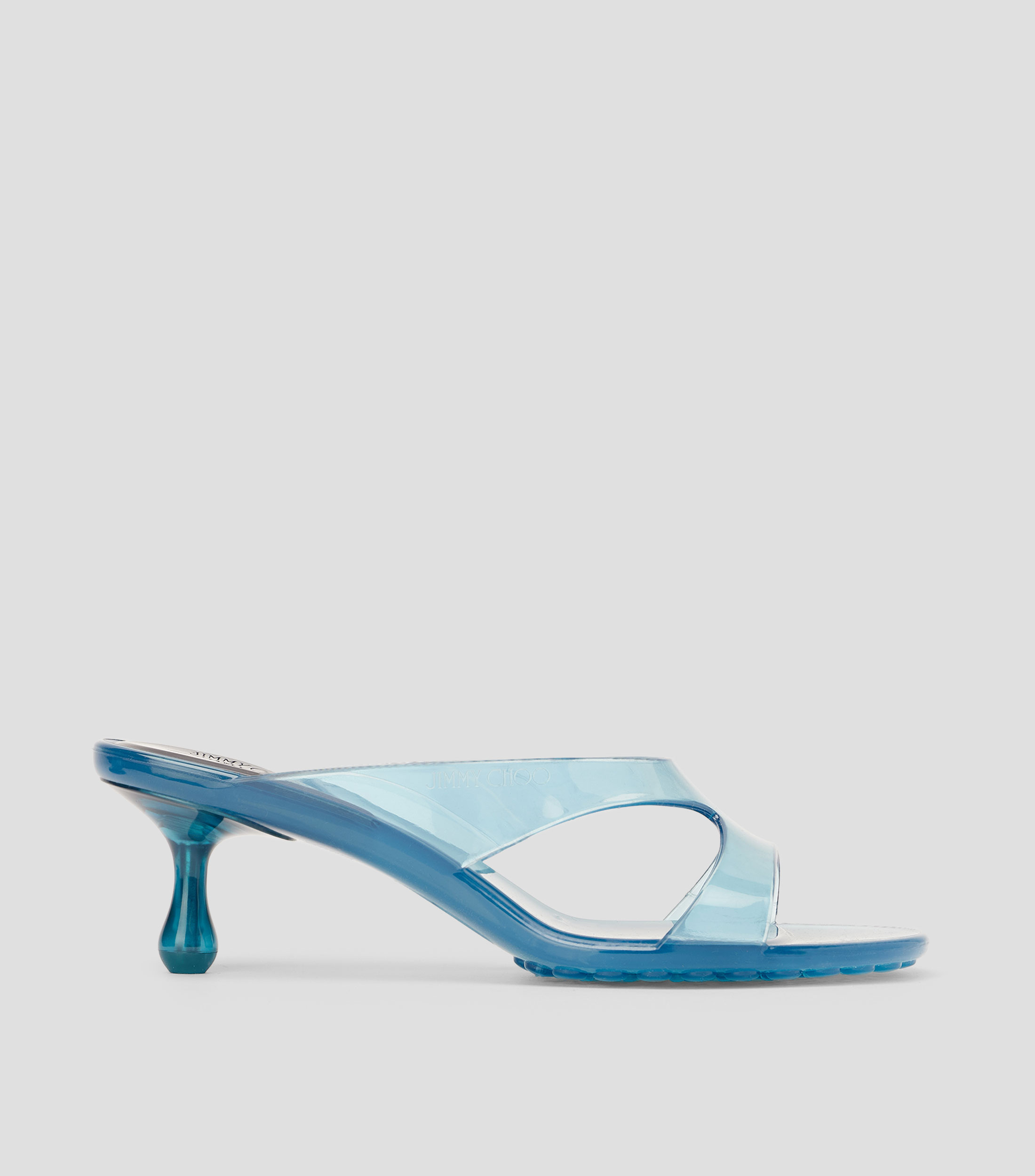 Sandalias con tacón bajo redondo Mujer