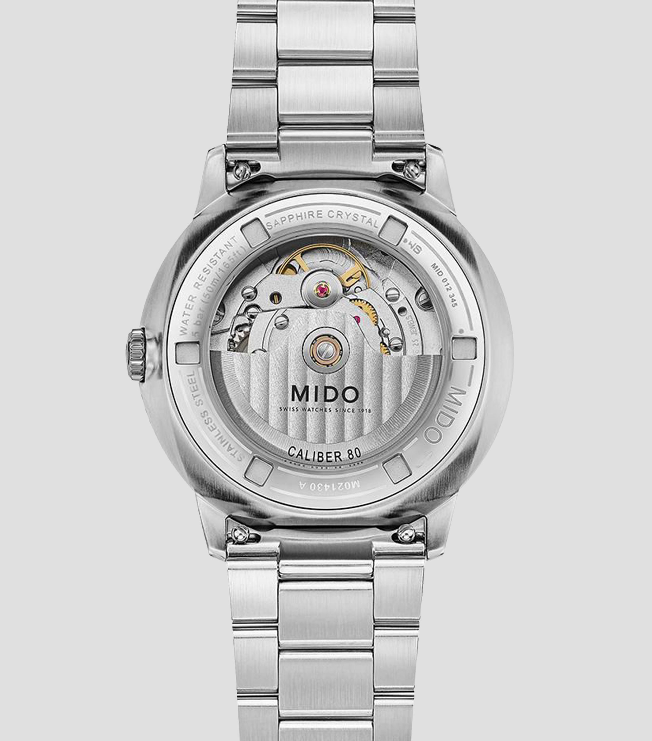 Reloj para hombre Commander casual Plateado