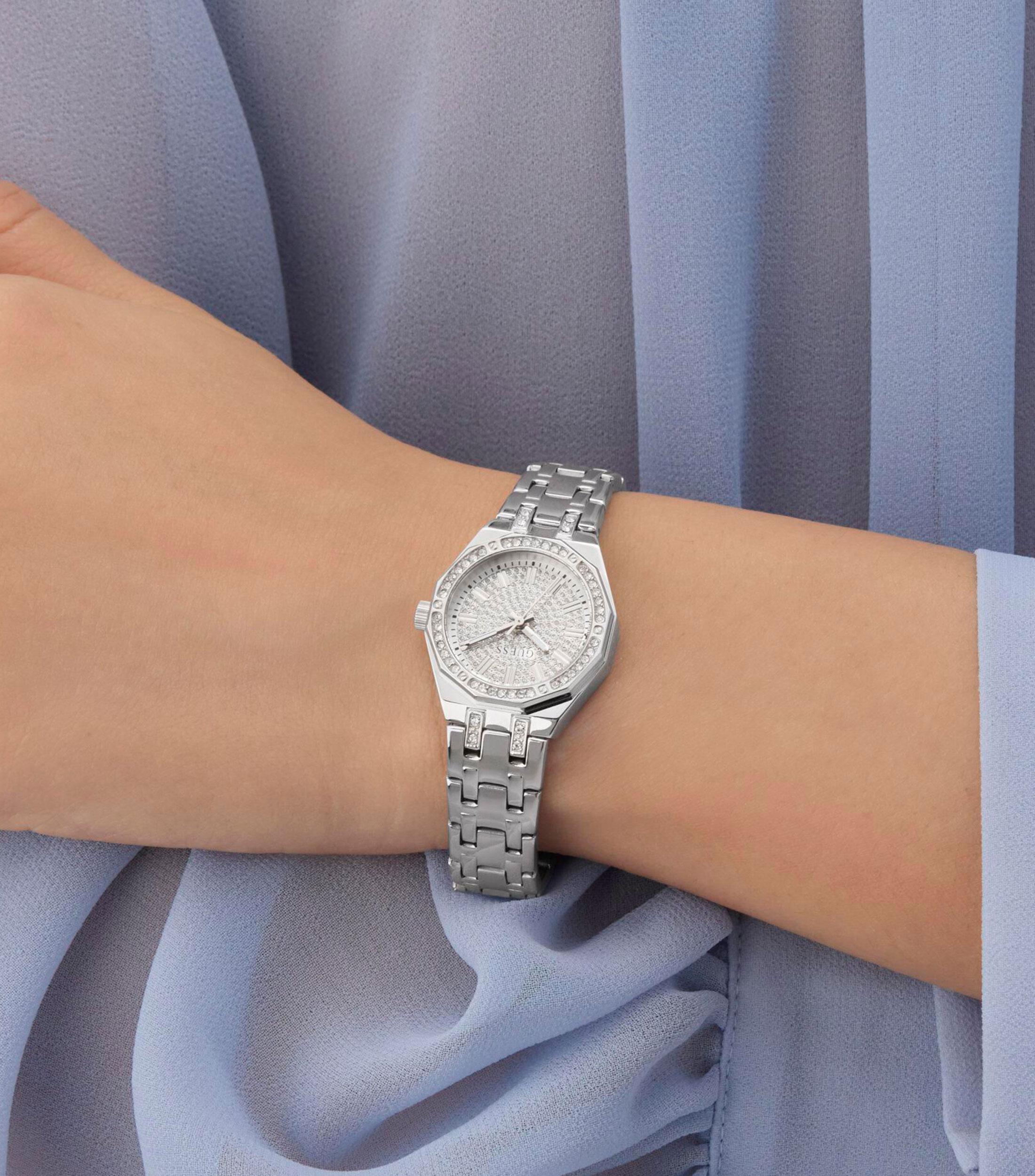 Reloj para Mujer Pixie Casual Plateado