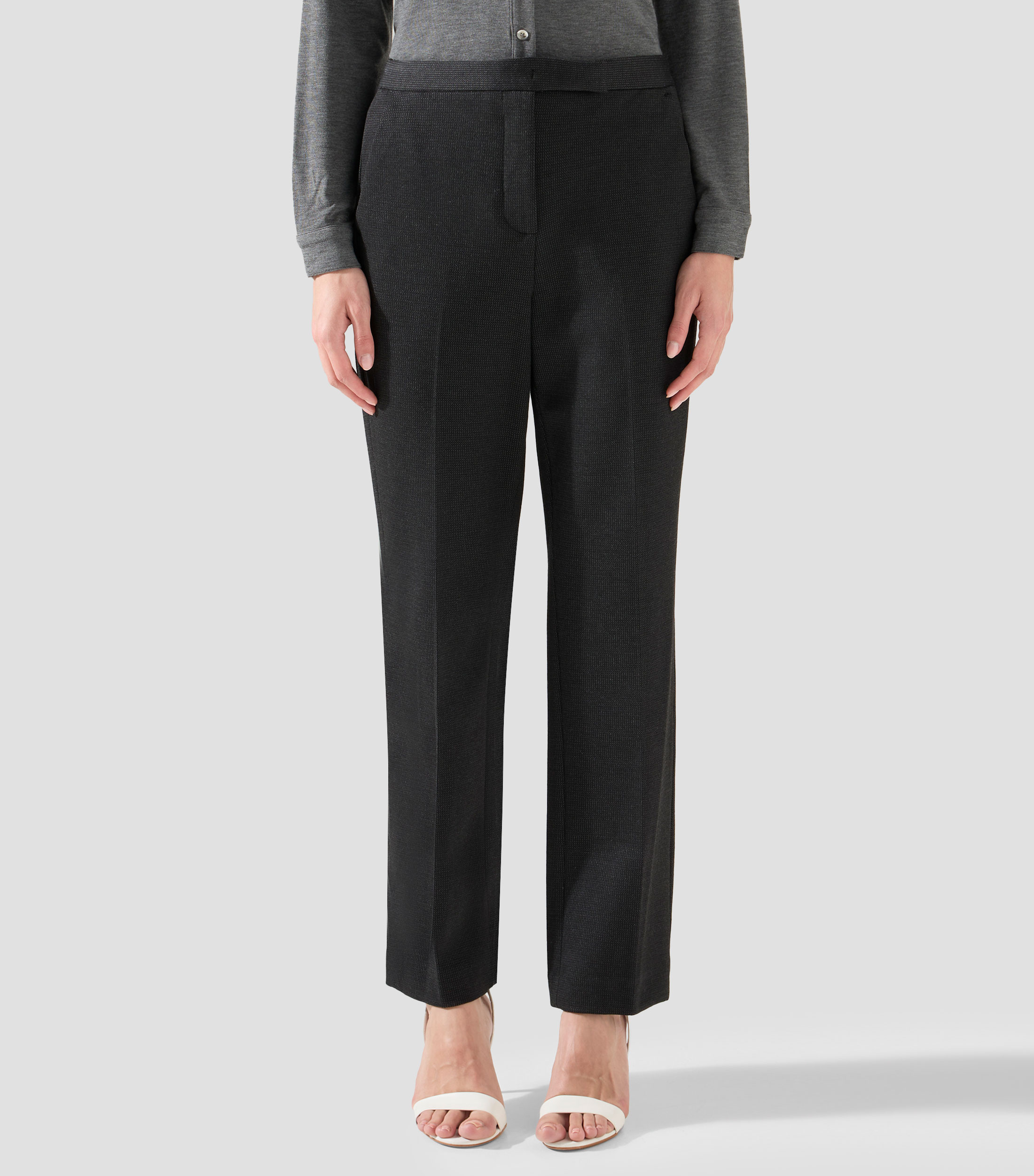 Pantalón jaspeado Mujer