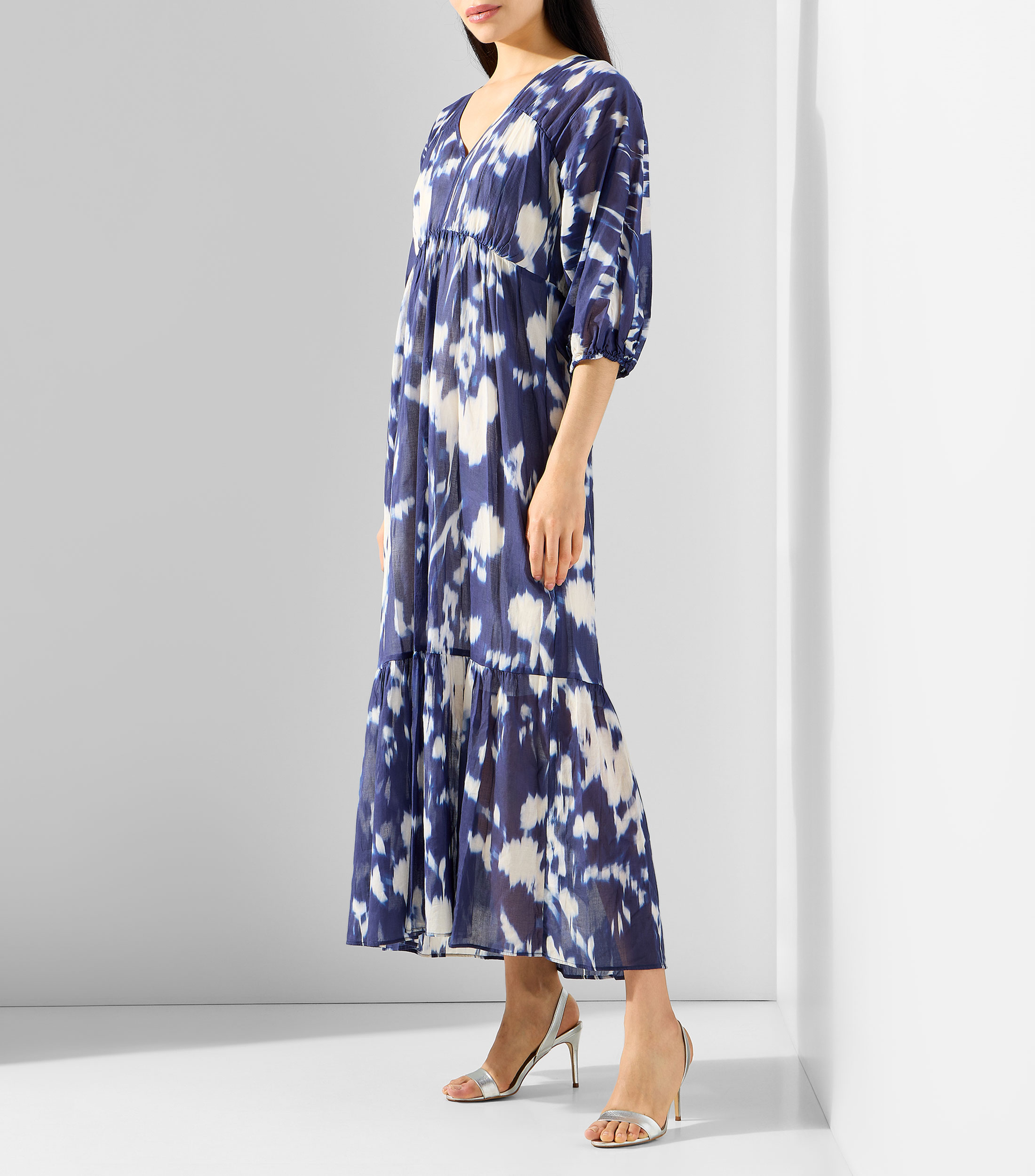 Vestido largo manga larga fantasía Mujer