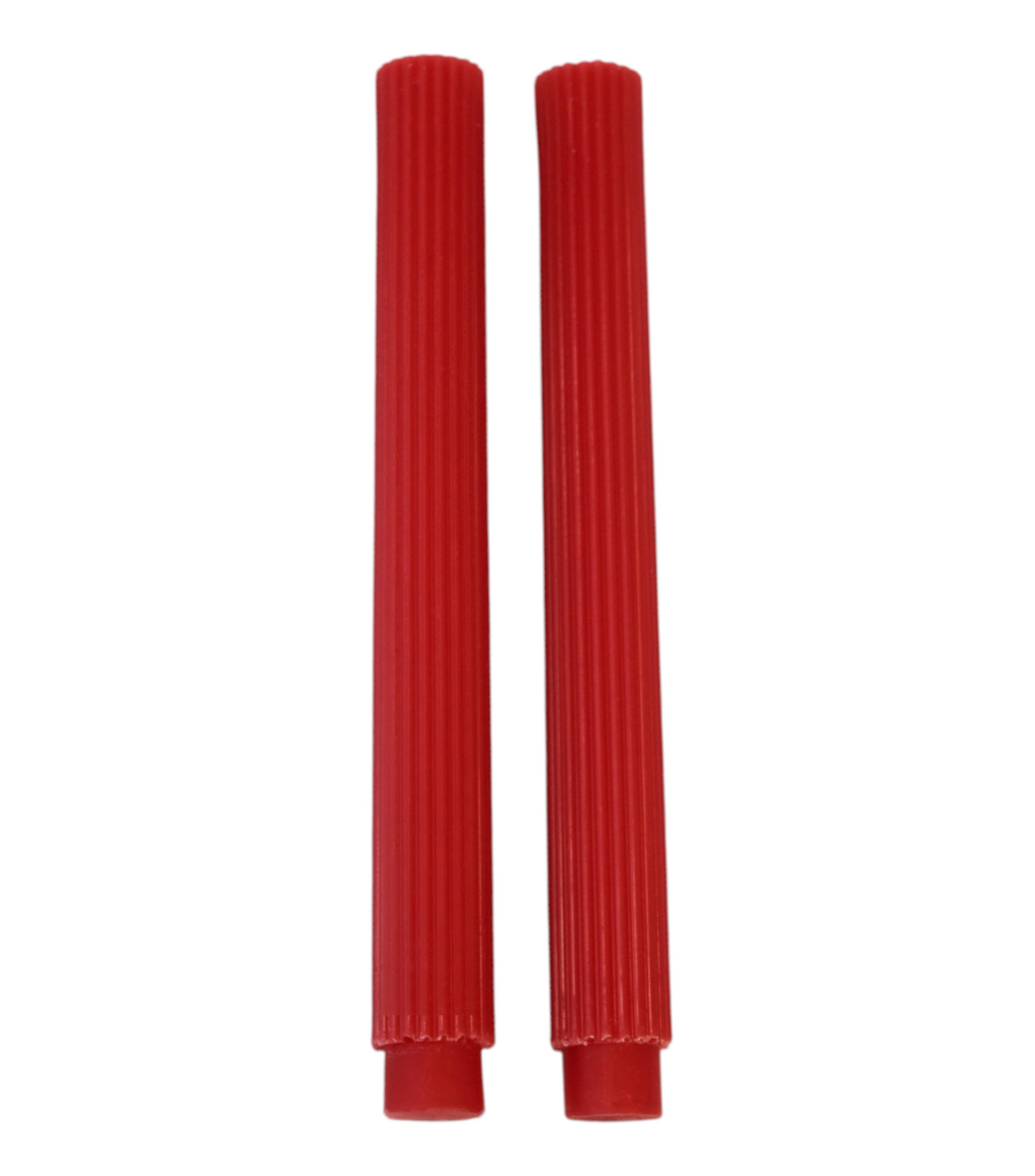 Set 2 velas decorativas Grecian, rojo