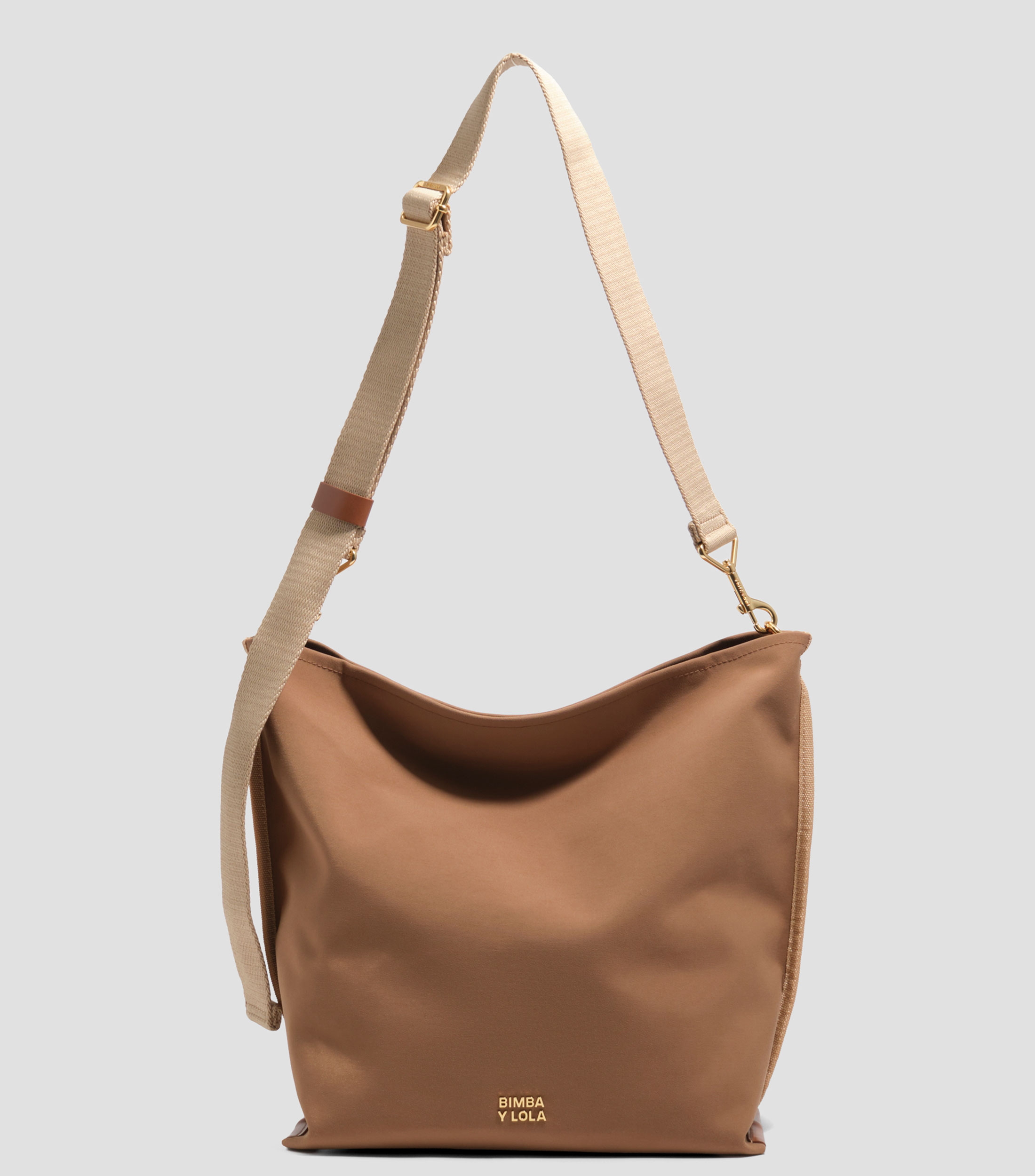 Bolsa Carlino mediana gabardina Mujer