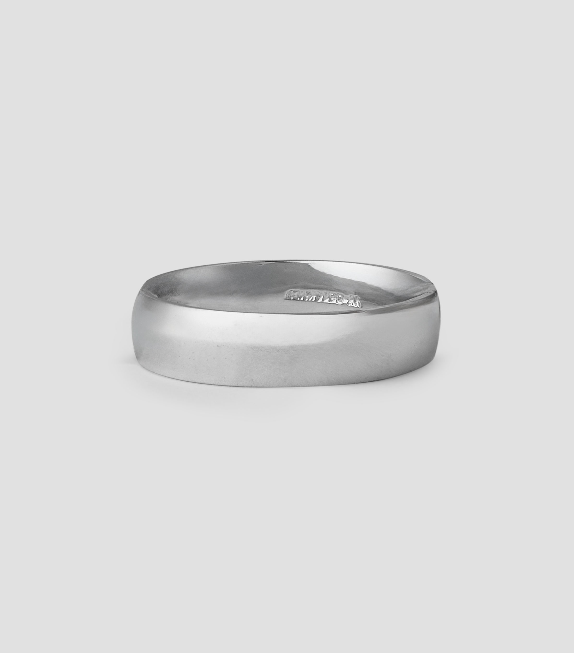Anillo en oro blanco de 14 Kilates Hombre