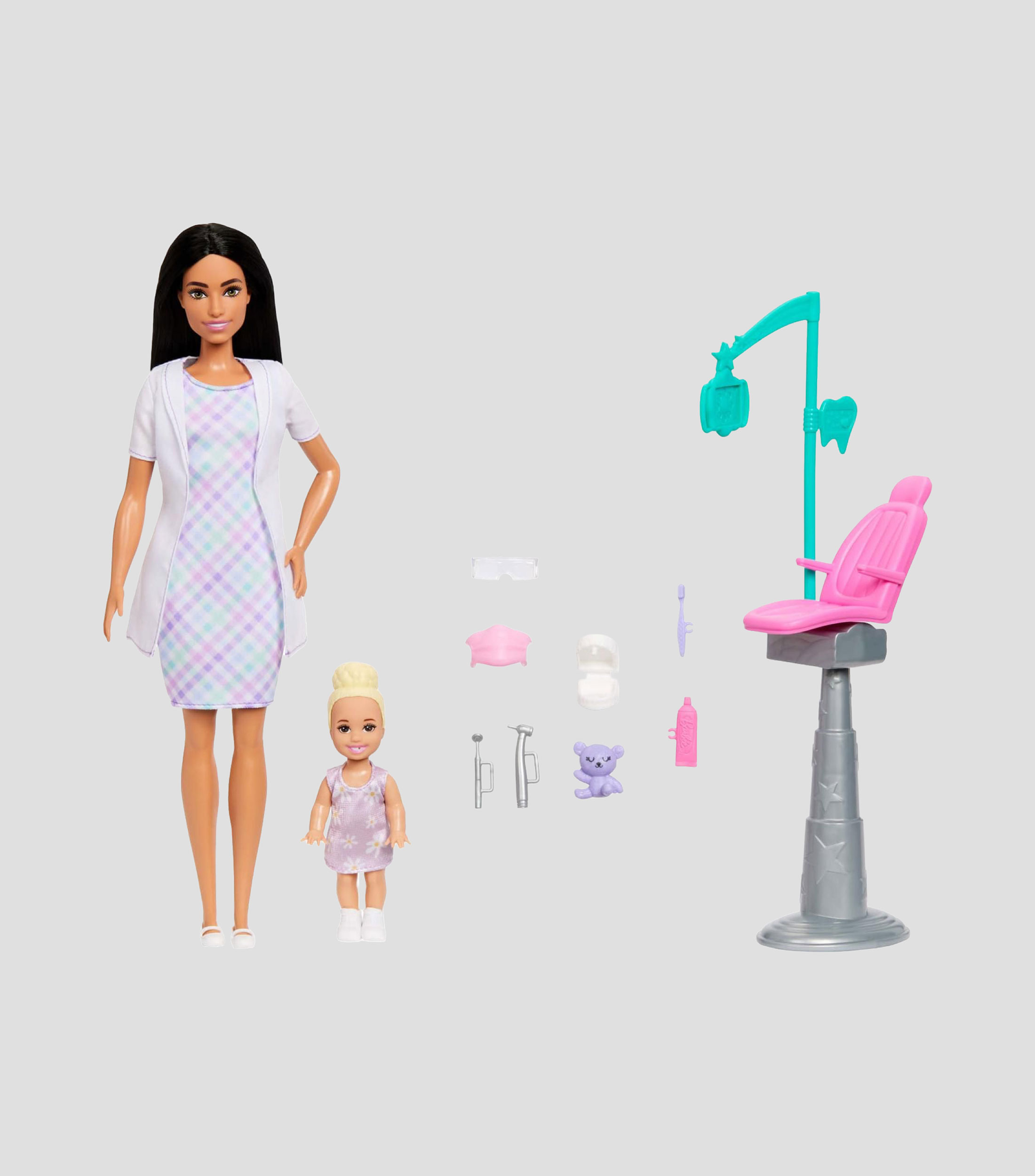 Barbie Set de Juego Dentista de Bebés