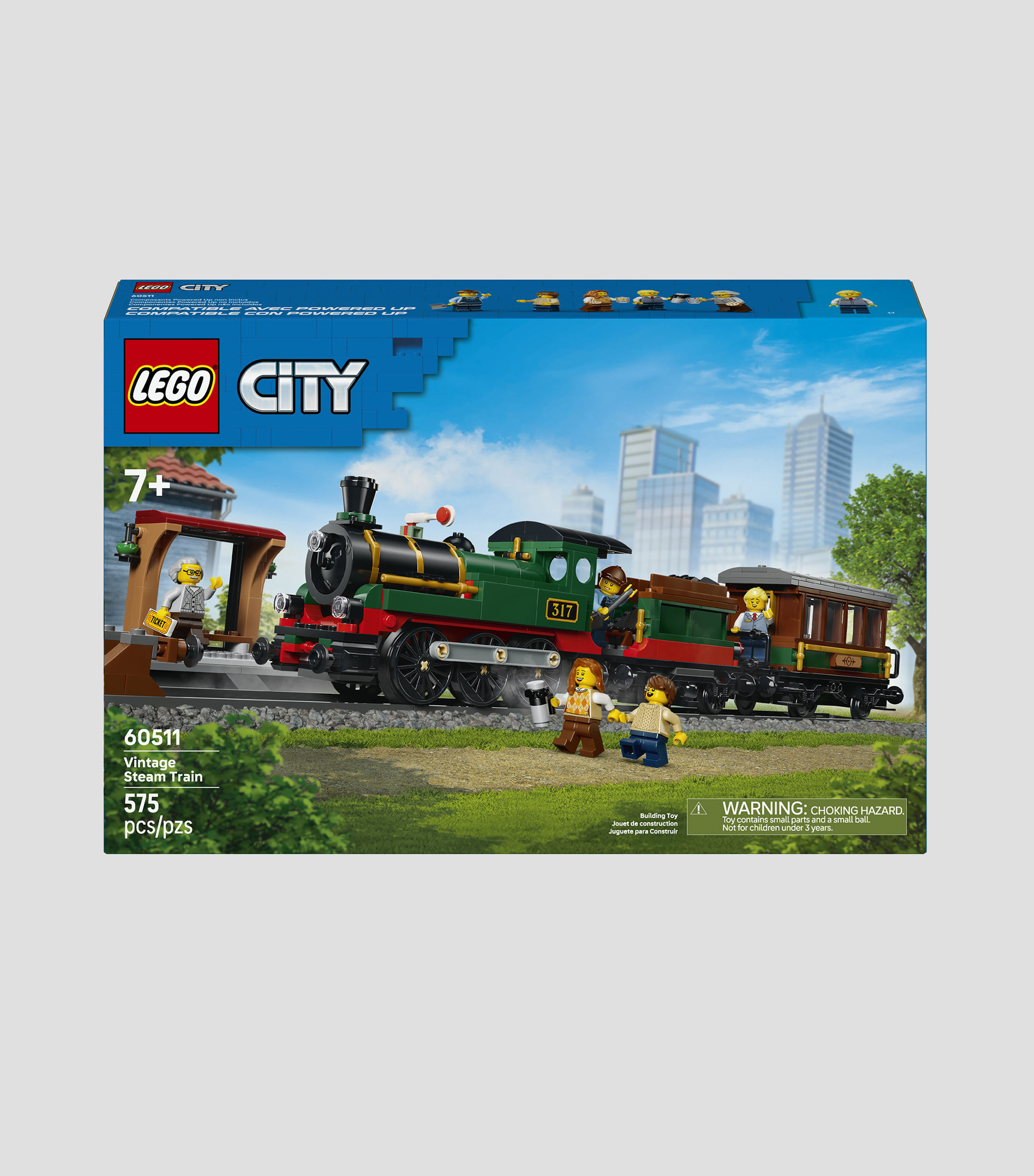 Lego City Tren de Vapor Clásico 60511