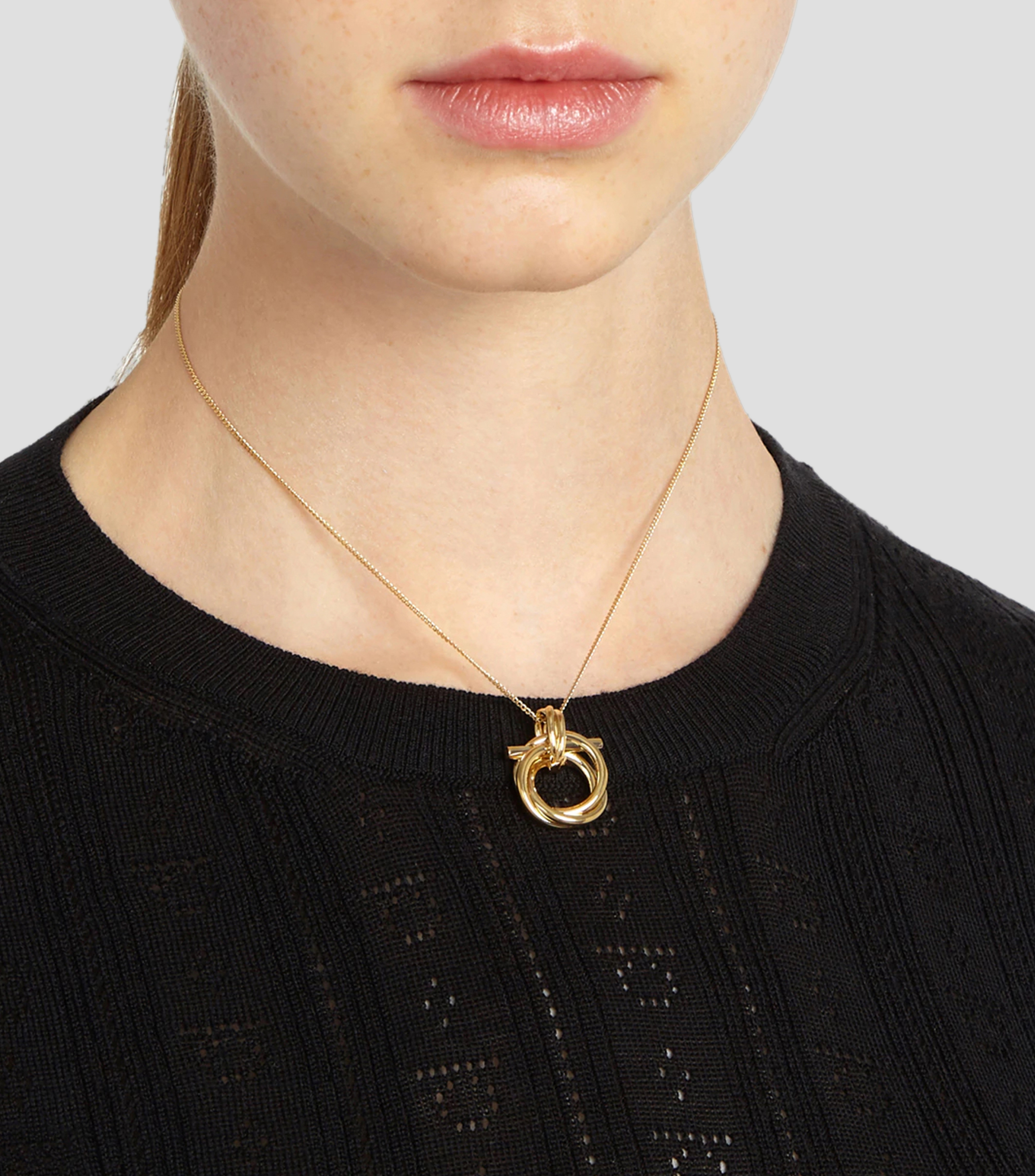 Collar colgante Gancini Mujer