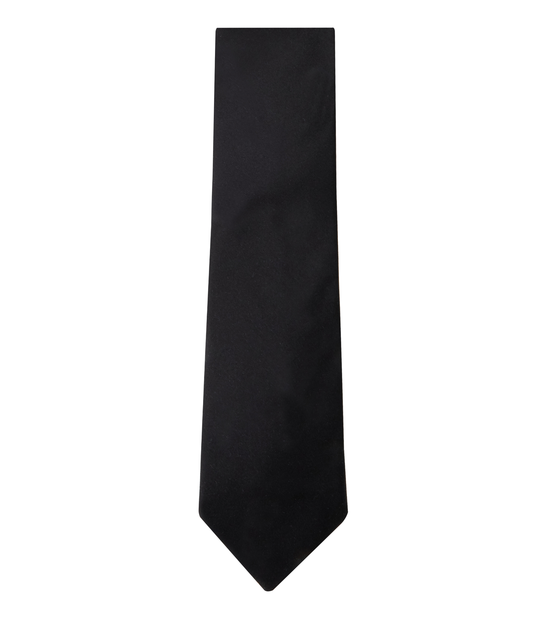 Corbata ancha en seda lisa