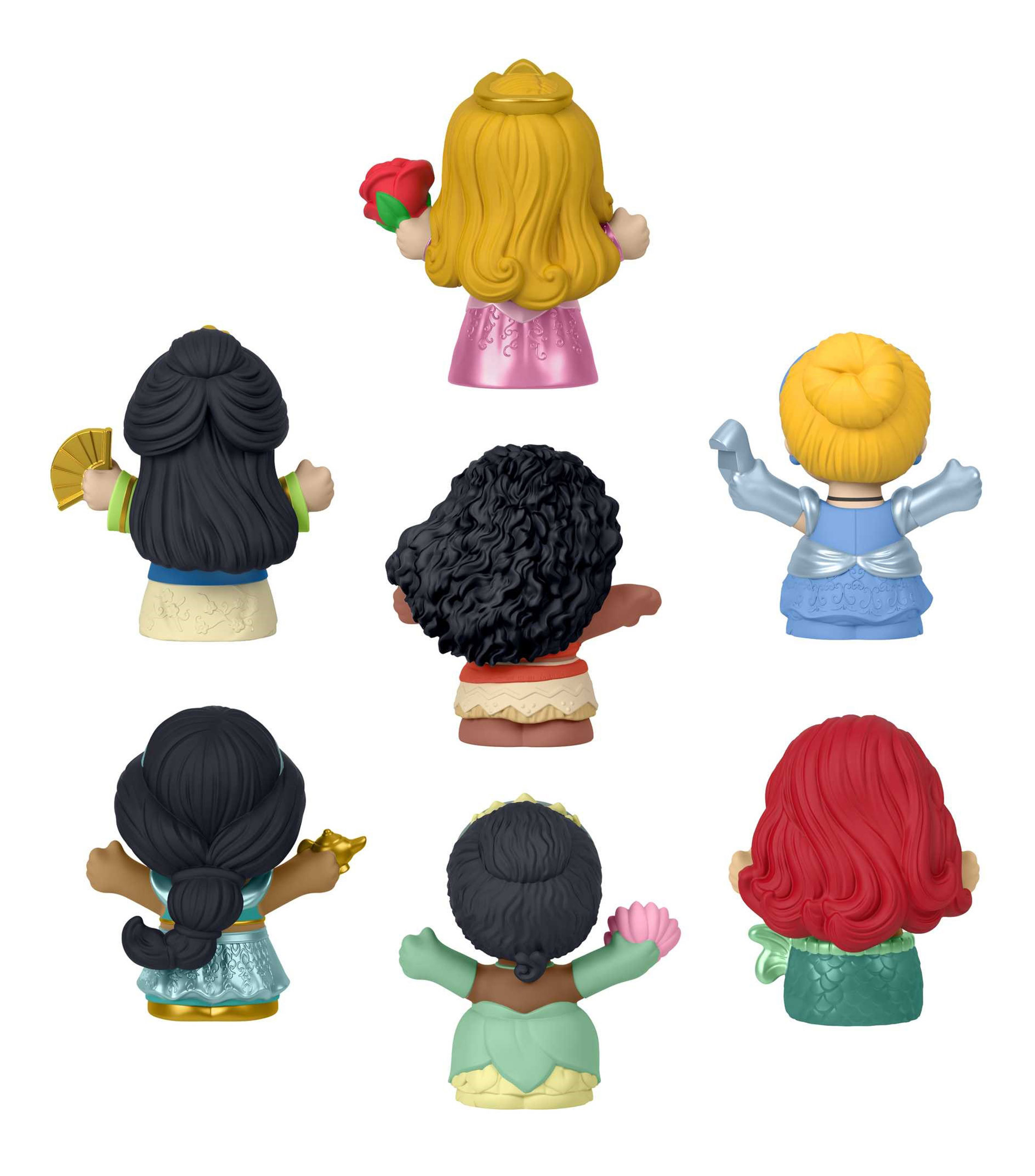 Little People Disney Princess set de 7 muñecas