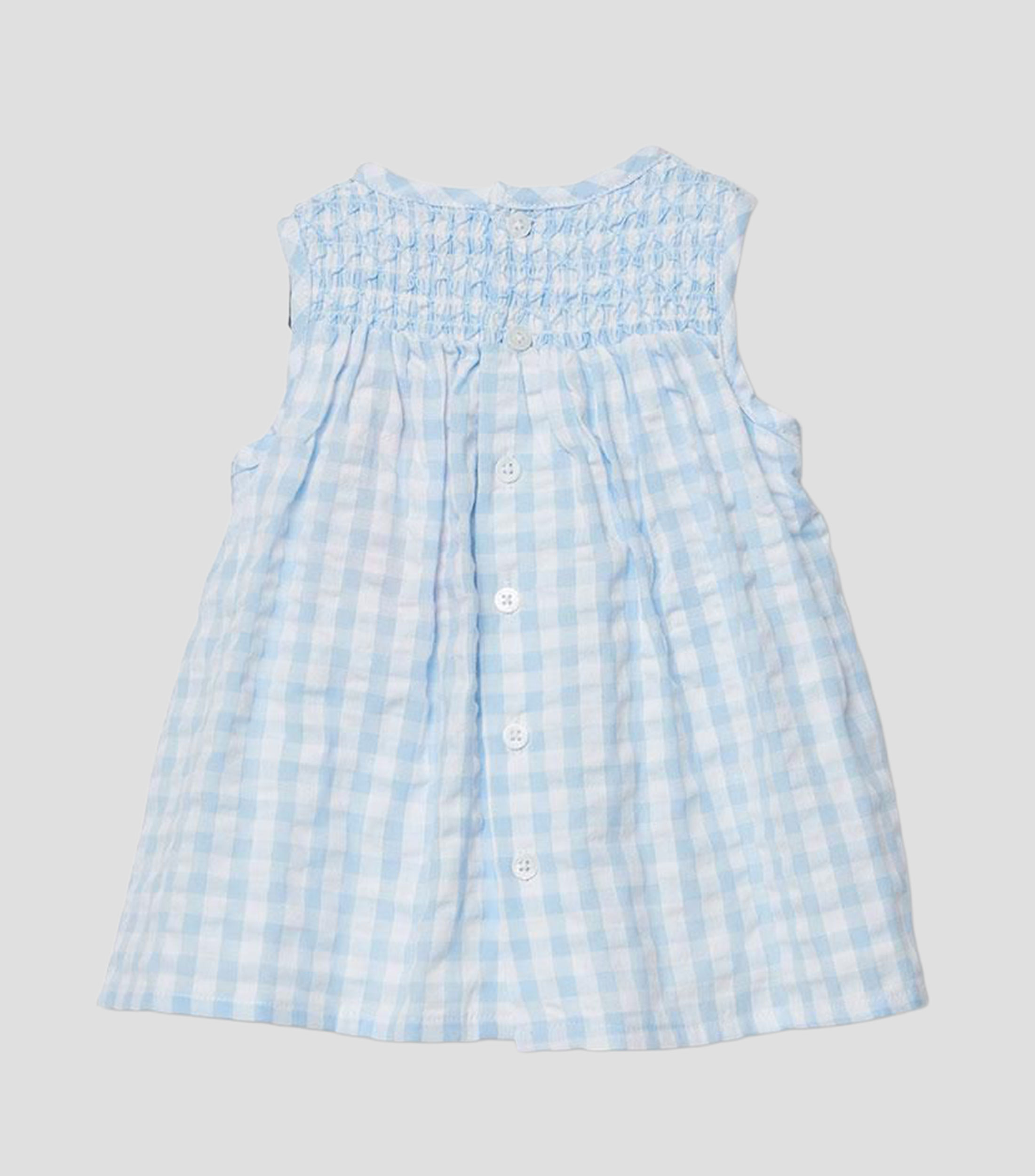Vestido con cuadros Bebé