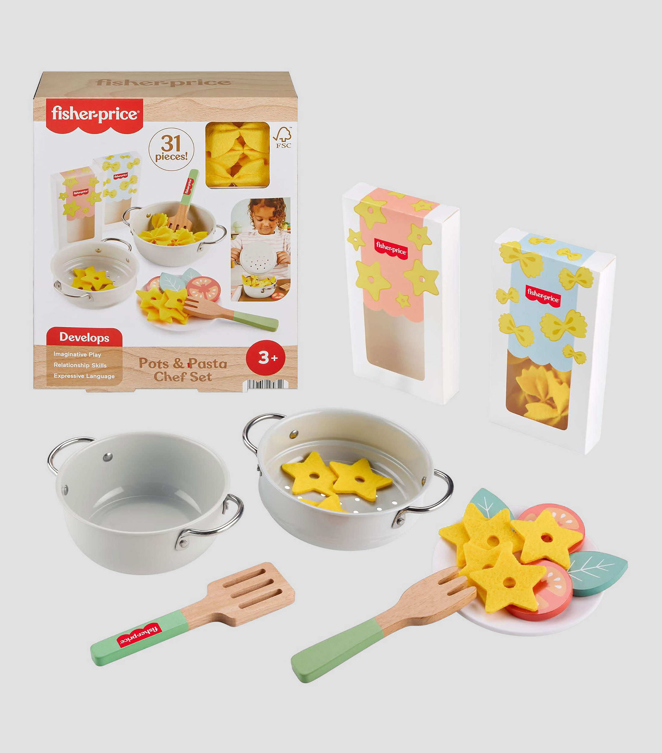 Playset Pots & Pasta Chef Set