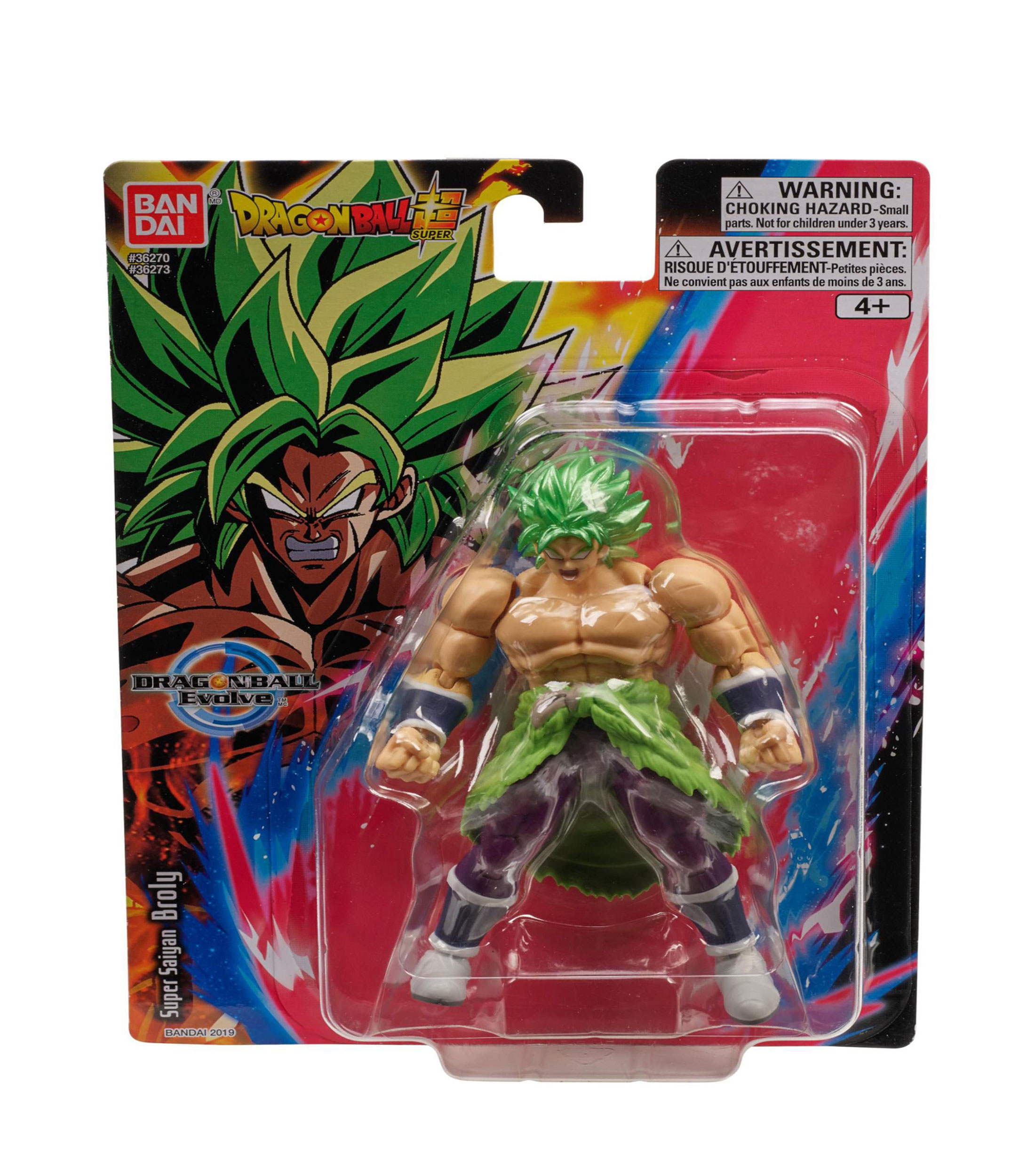 Figura de acción Super Saiyan Broly Dragon Ball Evolve