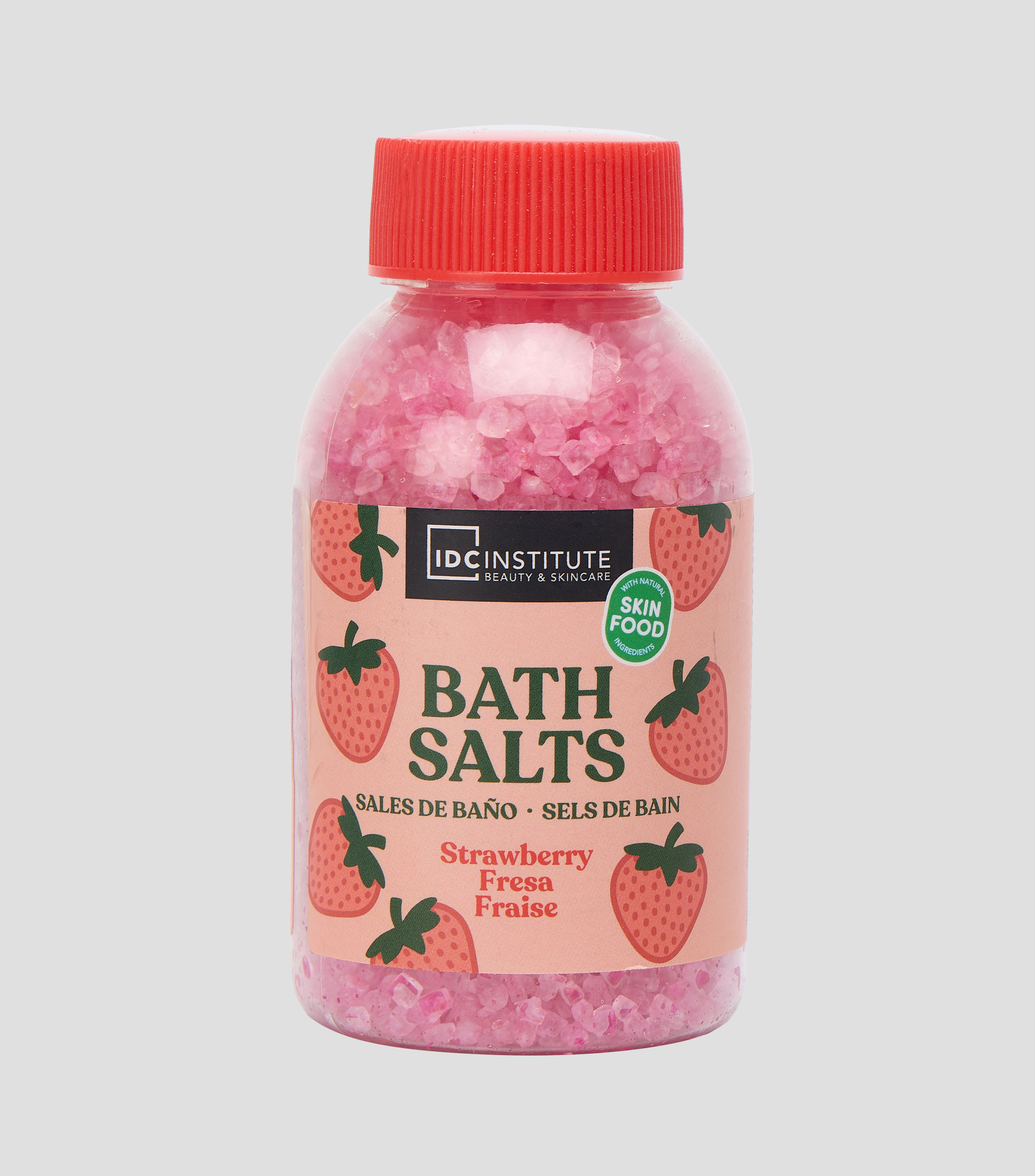 IDC Institute, Sales de baño - fresa, 175 gr