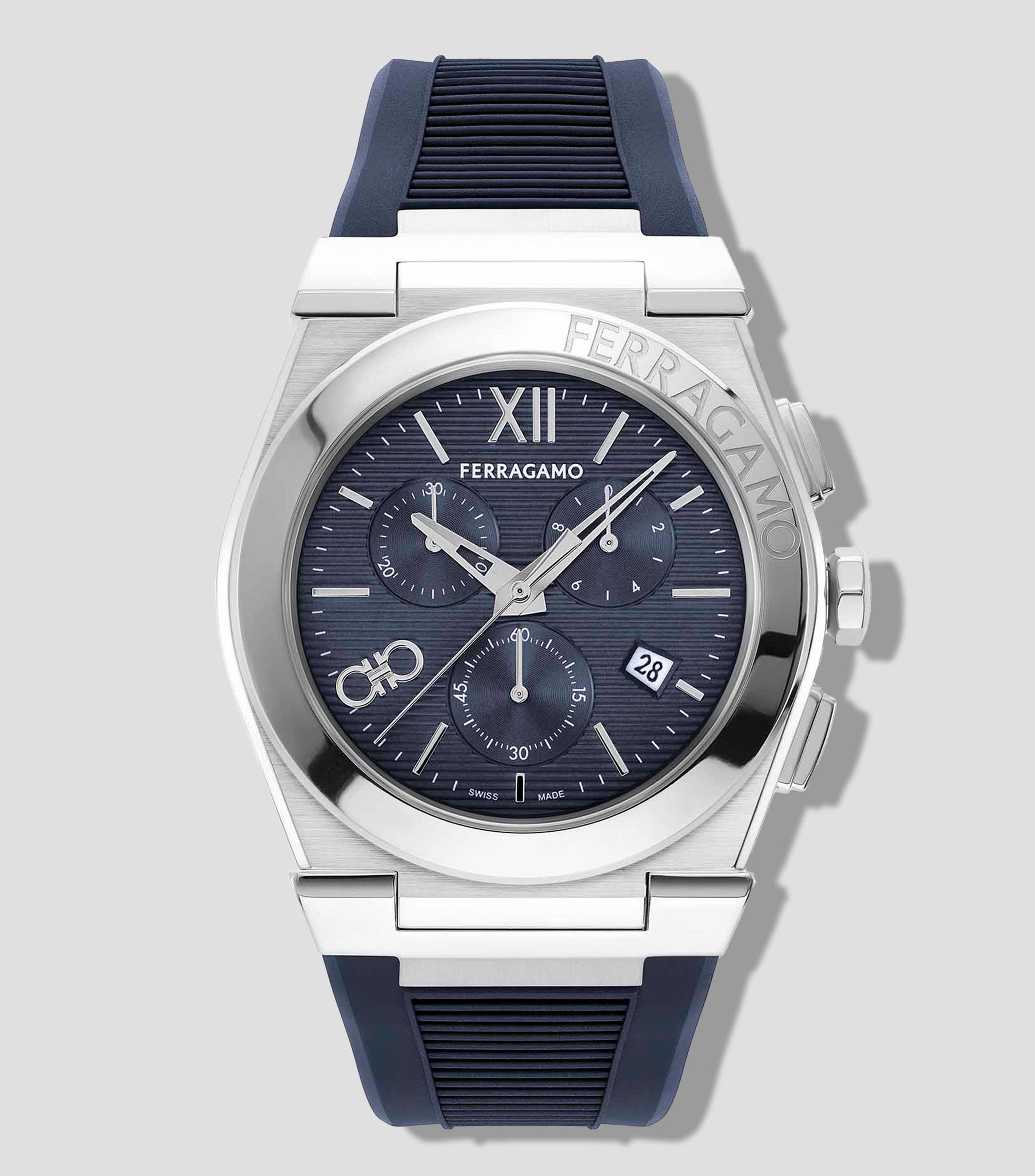 Reloj Vega Chrono 42 mm Azul Hombre