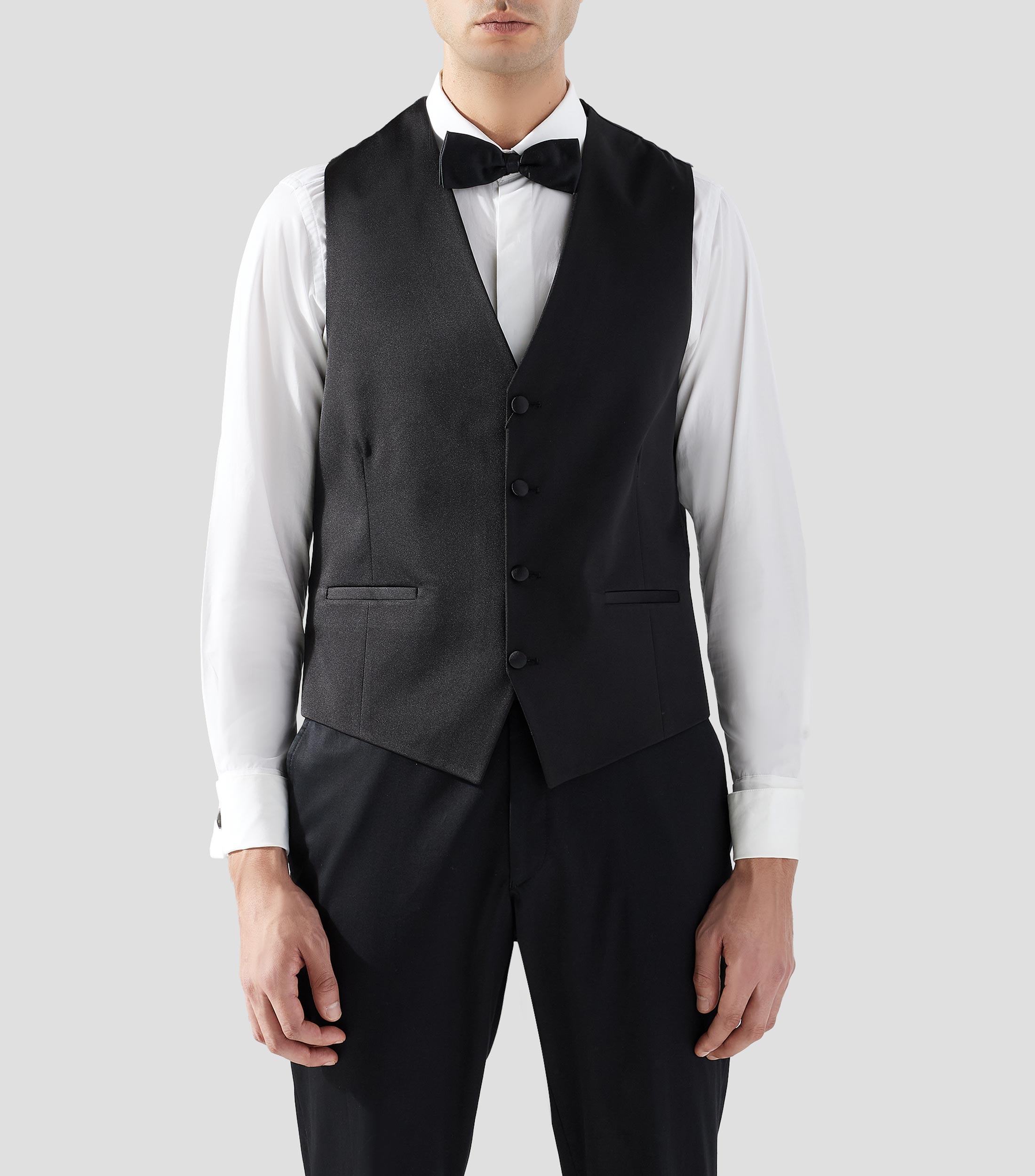 Chaleco con botones Hombre