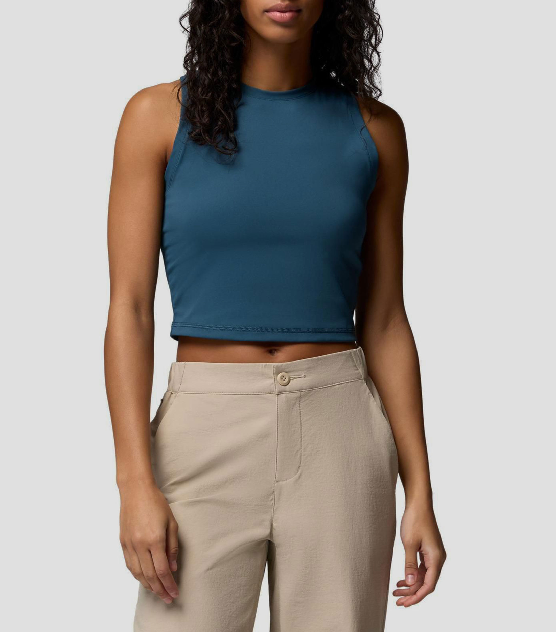 Tank top para senderismo Loneridge liso Mujer