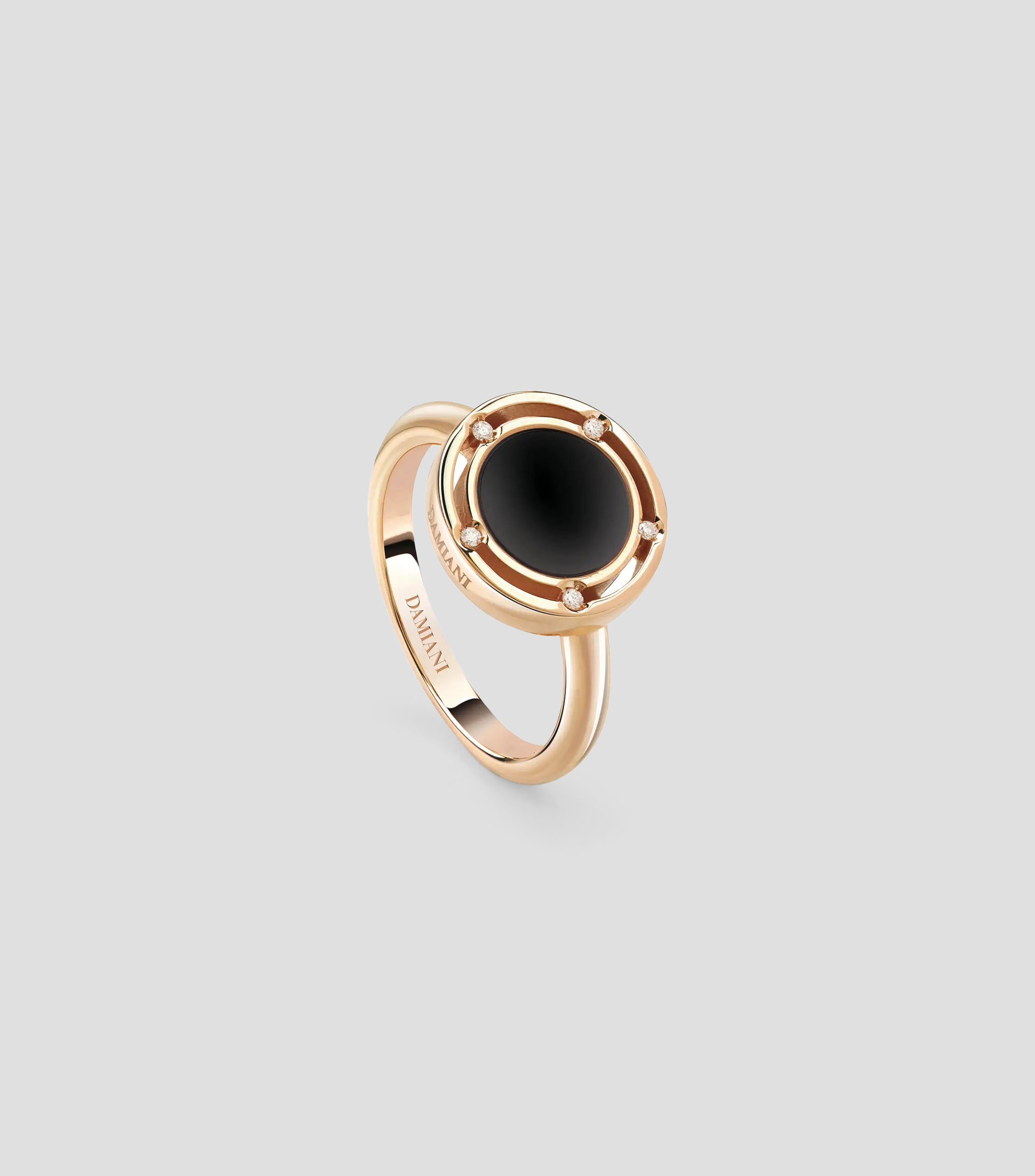 Anillo en oro rosa D.Side Mujer