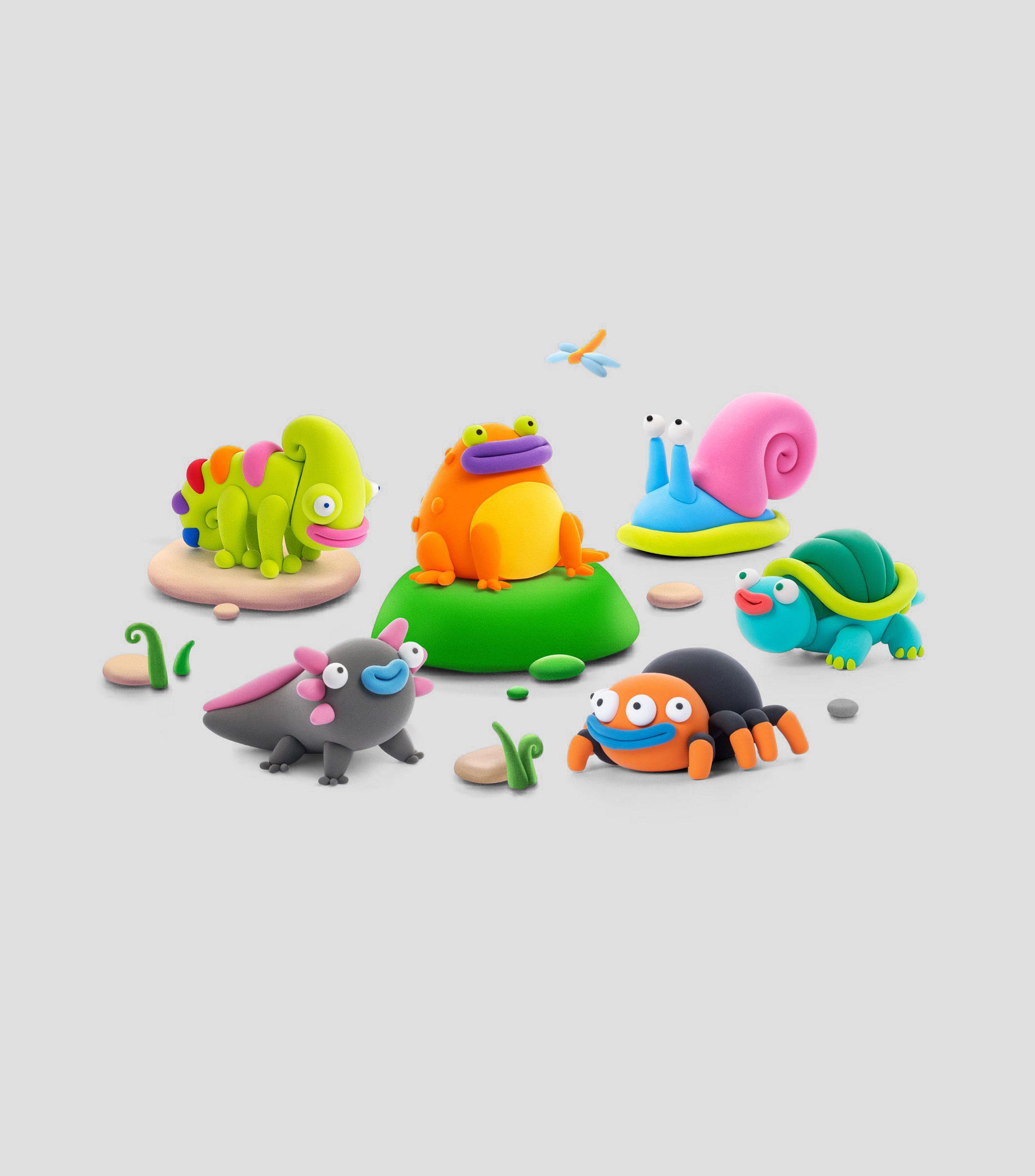 Playset de manualidades, Mascotas Exóticas