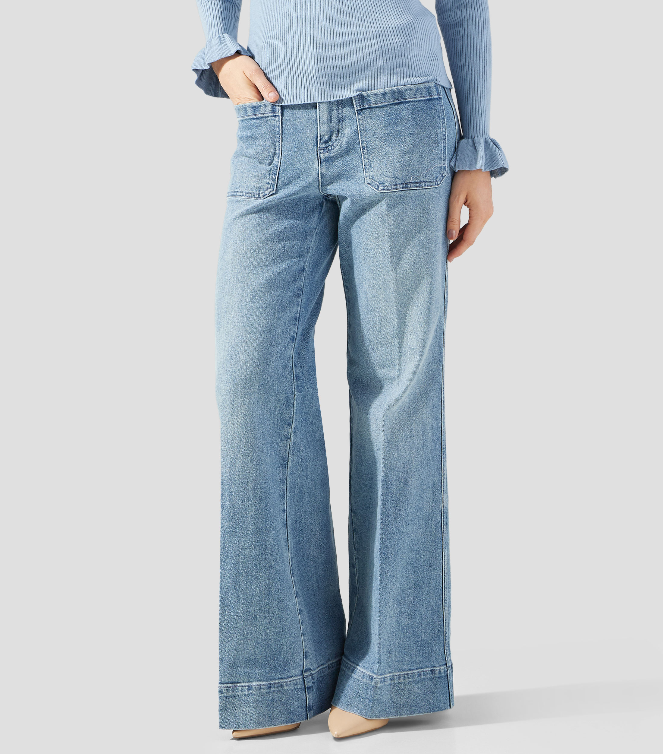 Jeans Bootcut Mujer