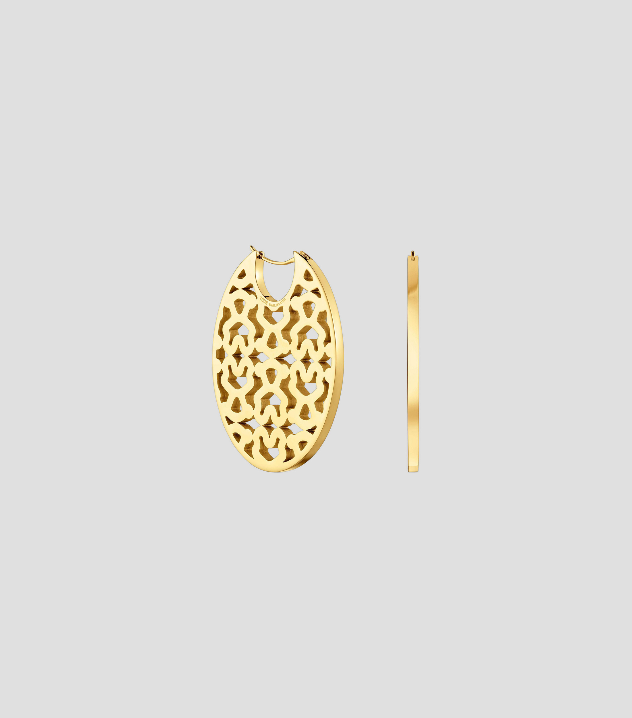 Aretes troquelados Kaos Mujer
