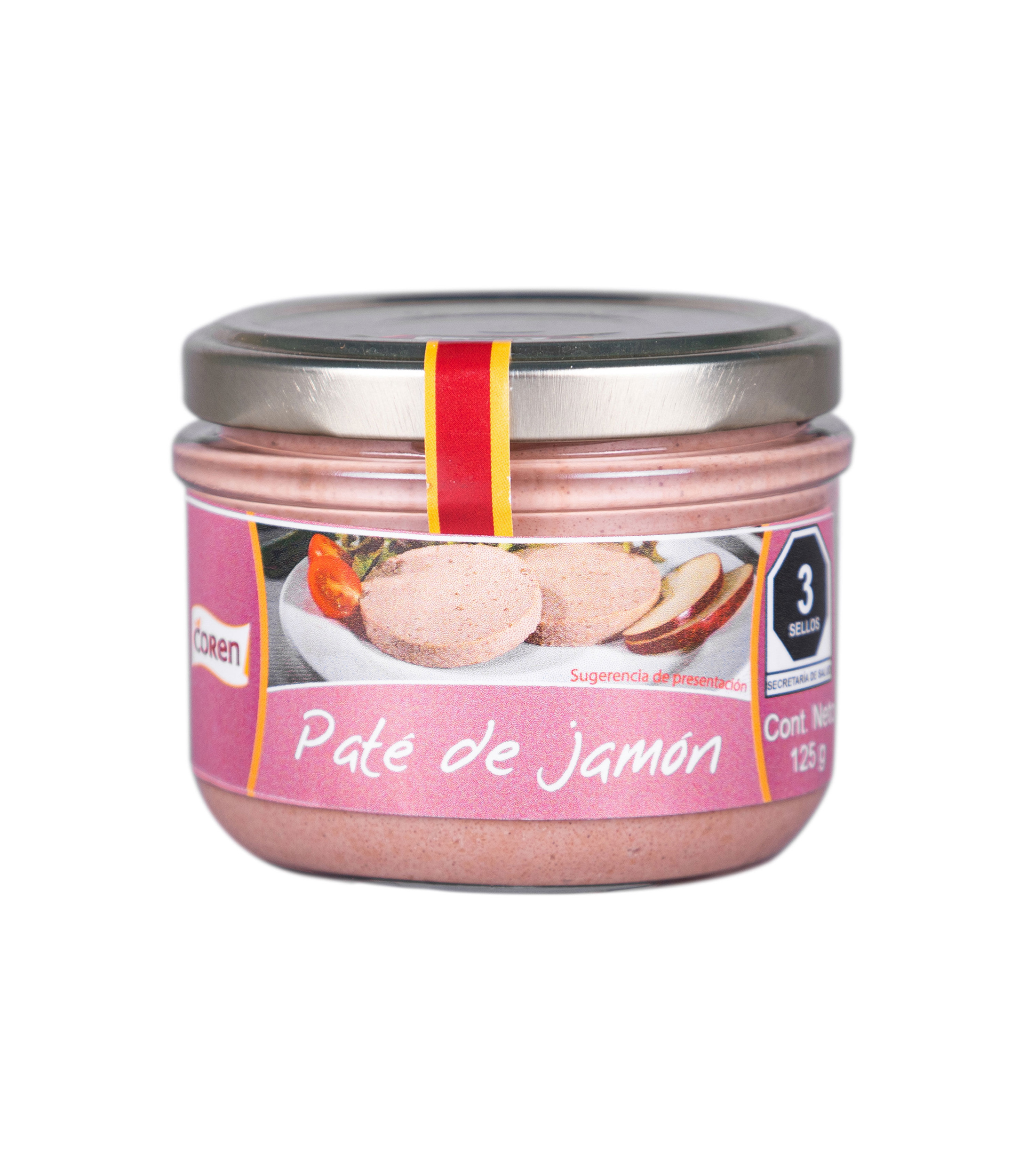 Pate de Hígado de Cerdo de Jamón Louriño, 125 g