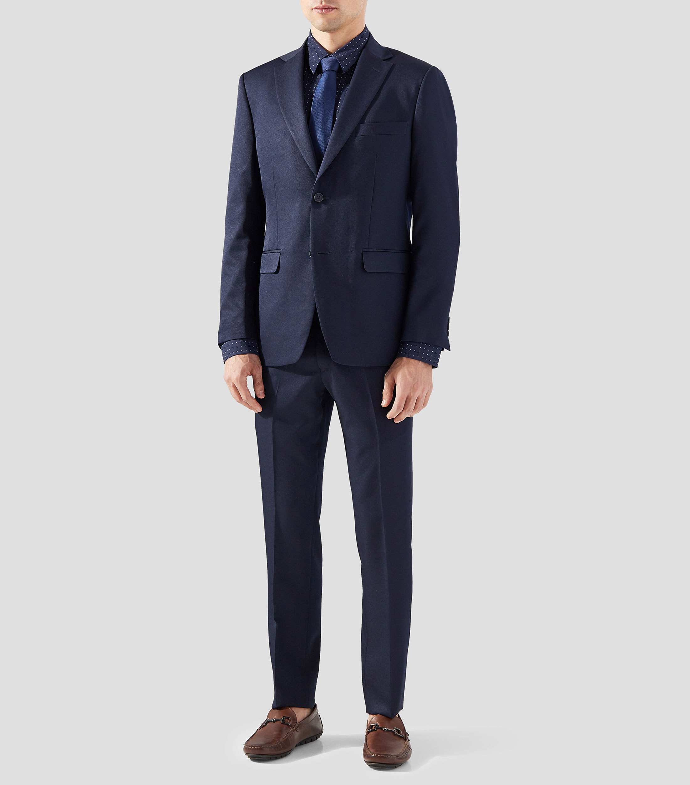 Traje Regular liso Hombre