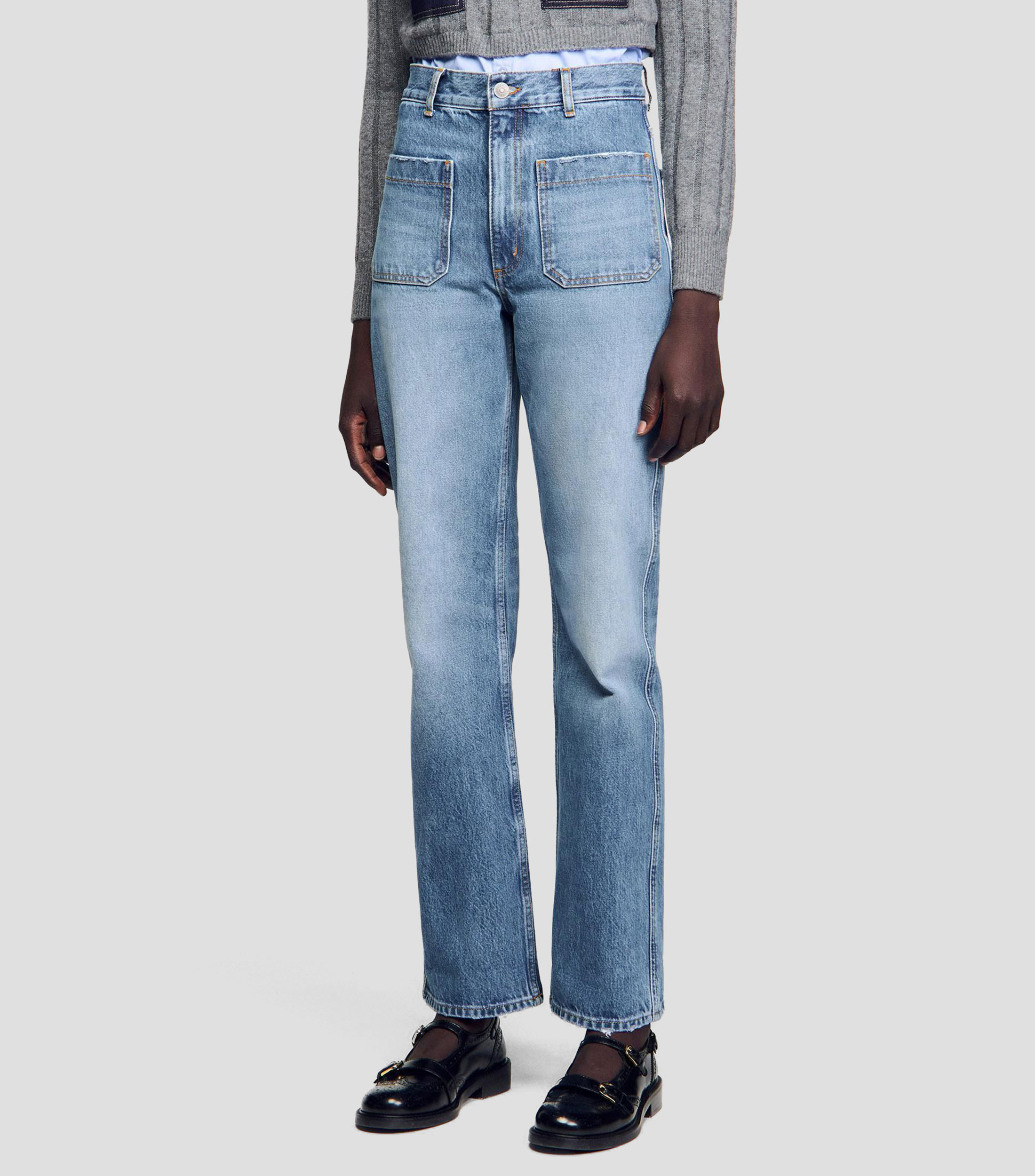 Jeans Acampanado Mujer
