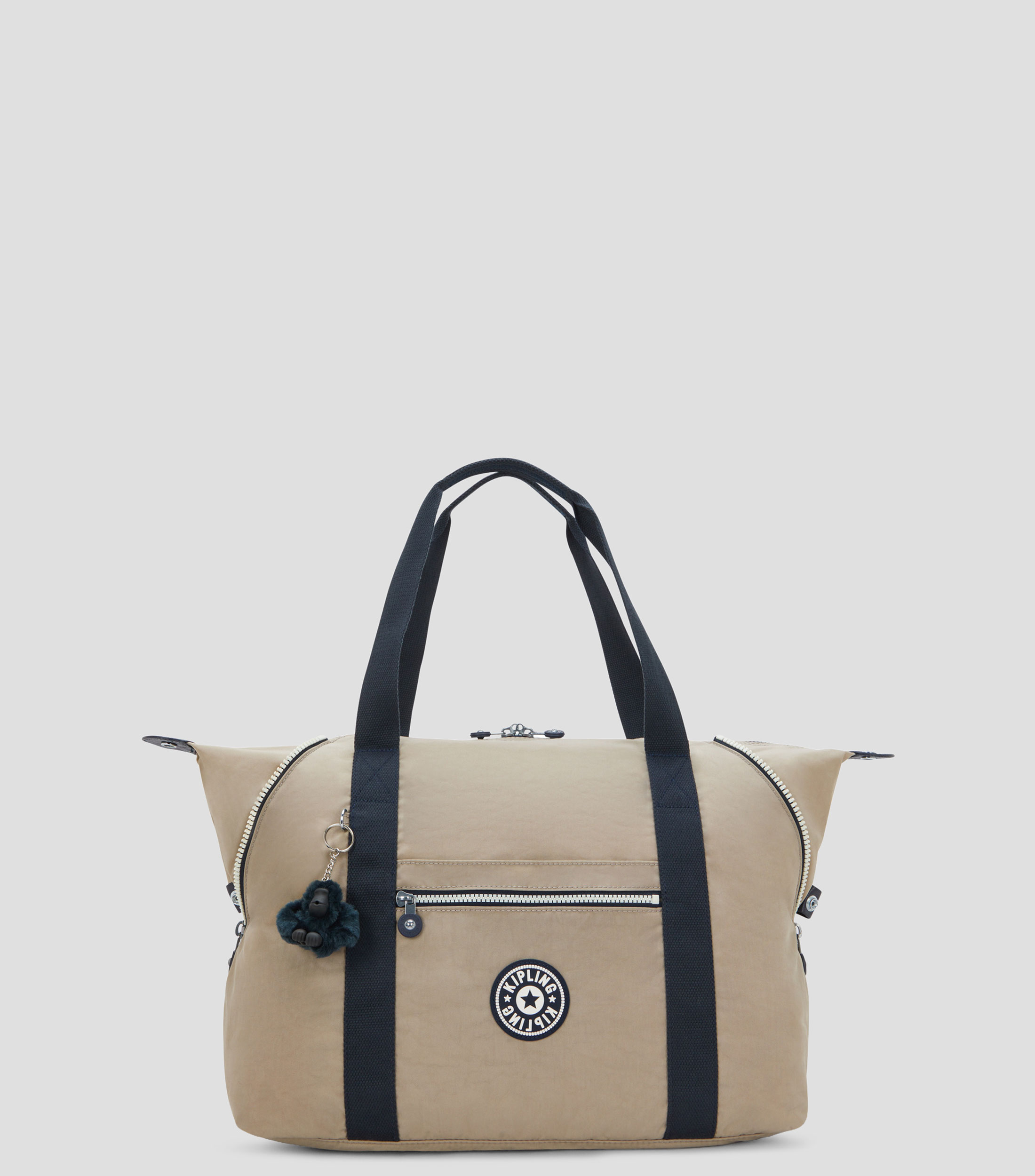 Bolsa Tote Taupe Art Soft lisa Unisex