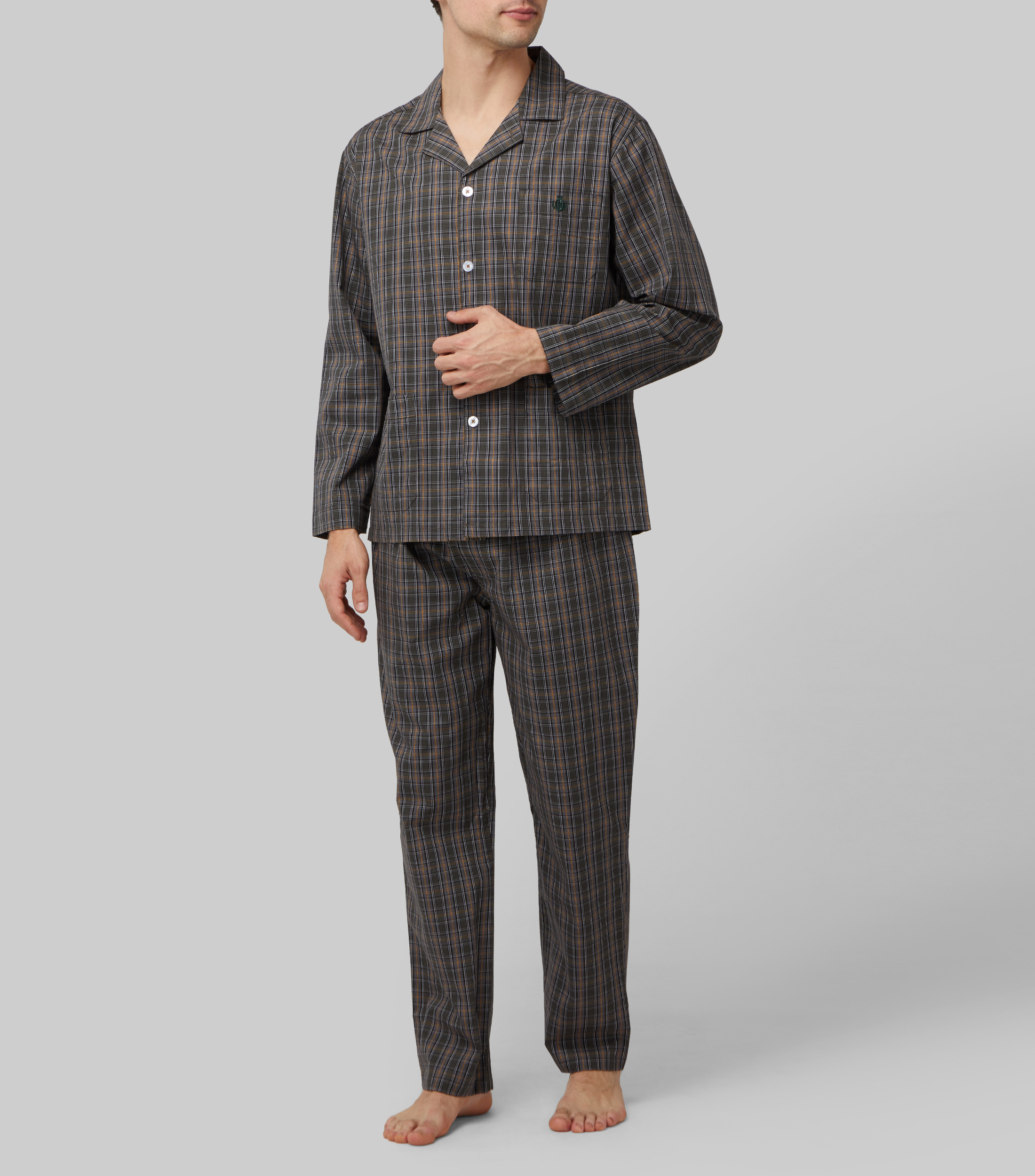 Guasch Pijama Camisero Hombre Guasch: Pijama Piezas Hombre El