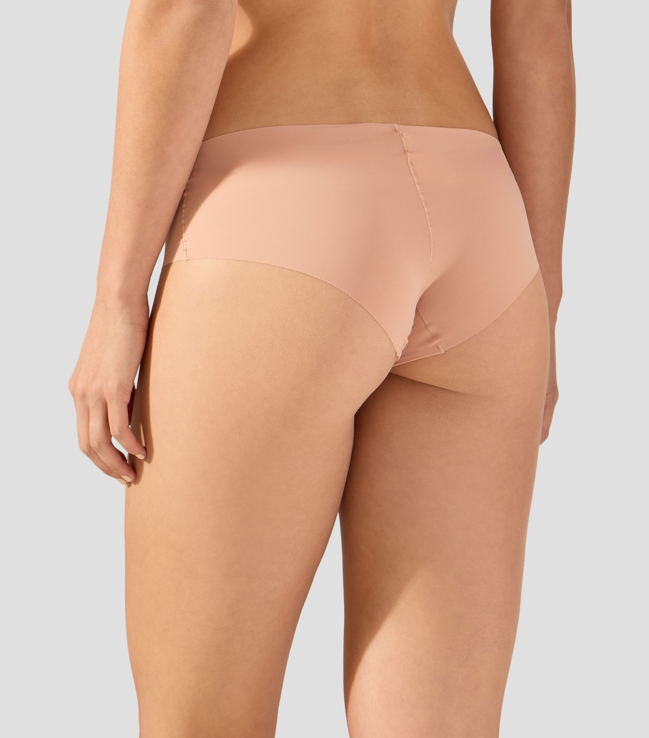 Bikini tipo hípster liso Mujer