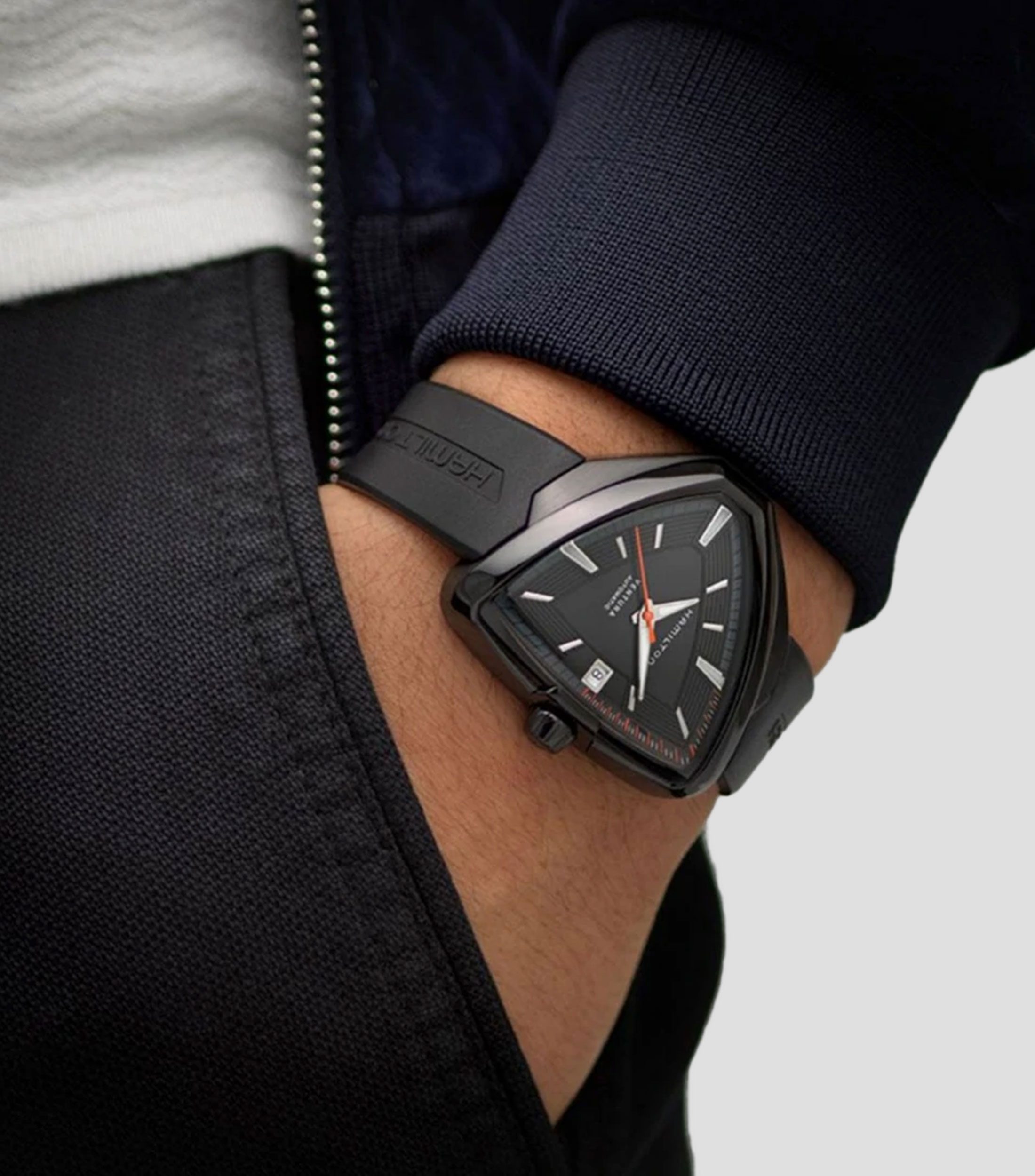Reloj para hombre Ventura edición especial negro
