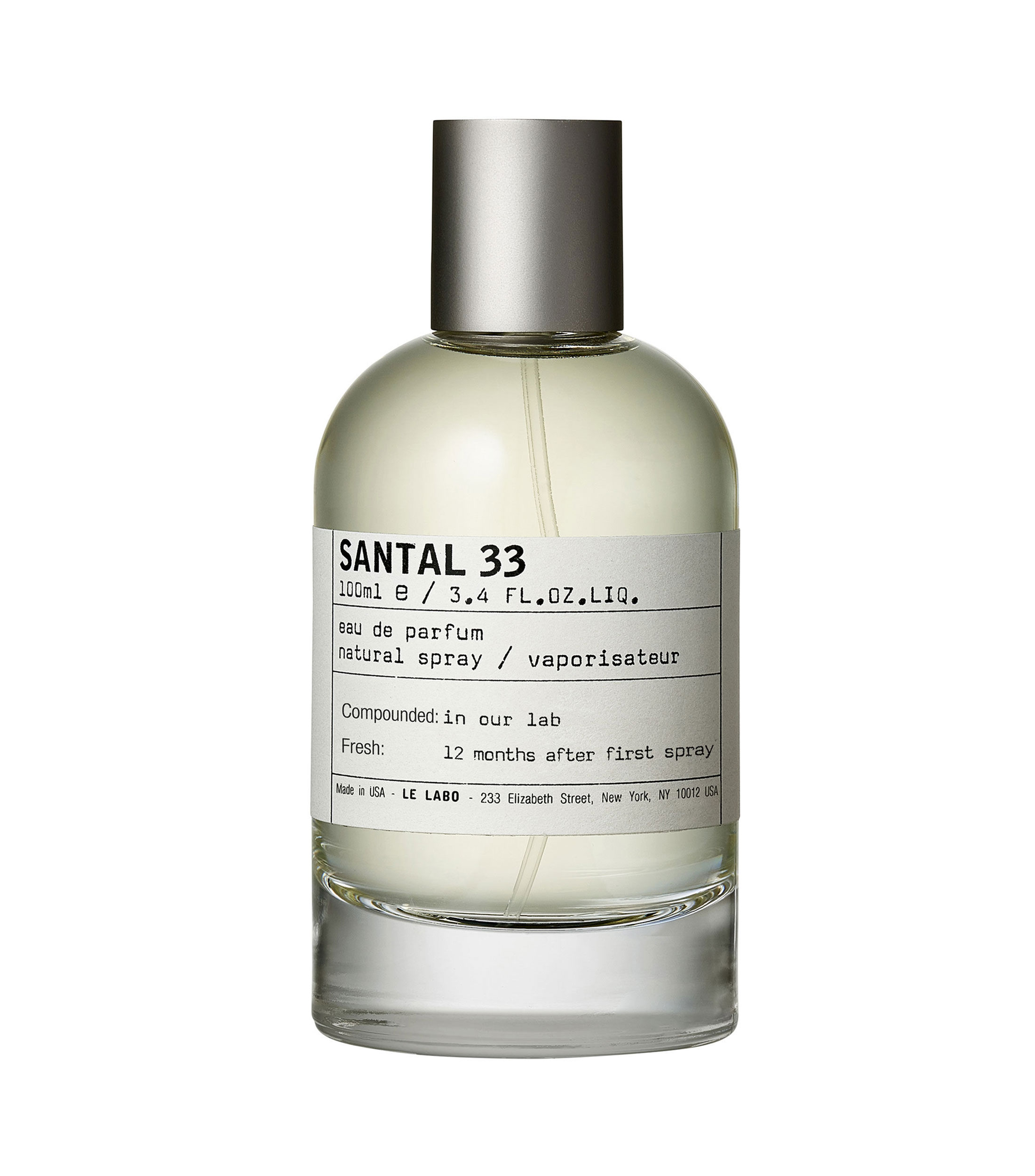Le Labo Perfume Santal 33 Eau de Parfum, 100 ml Unisex El Palacio de