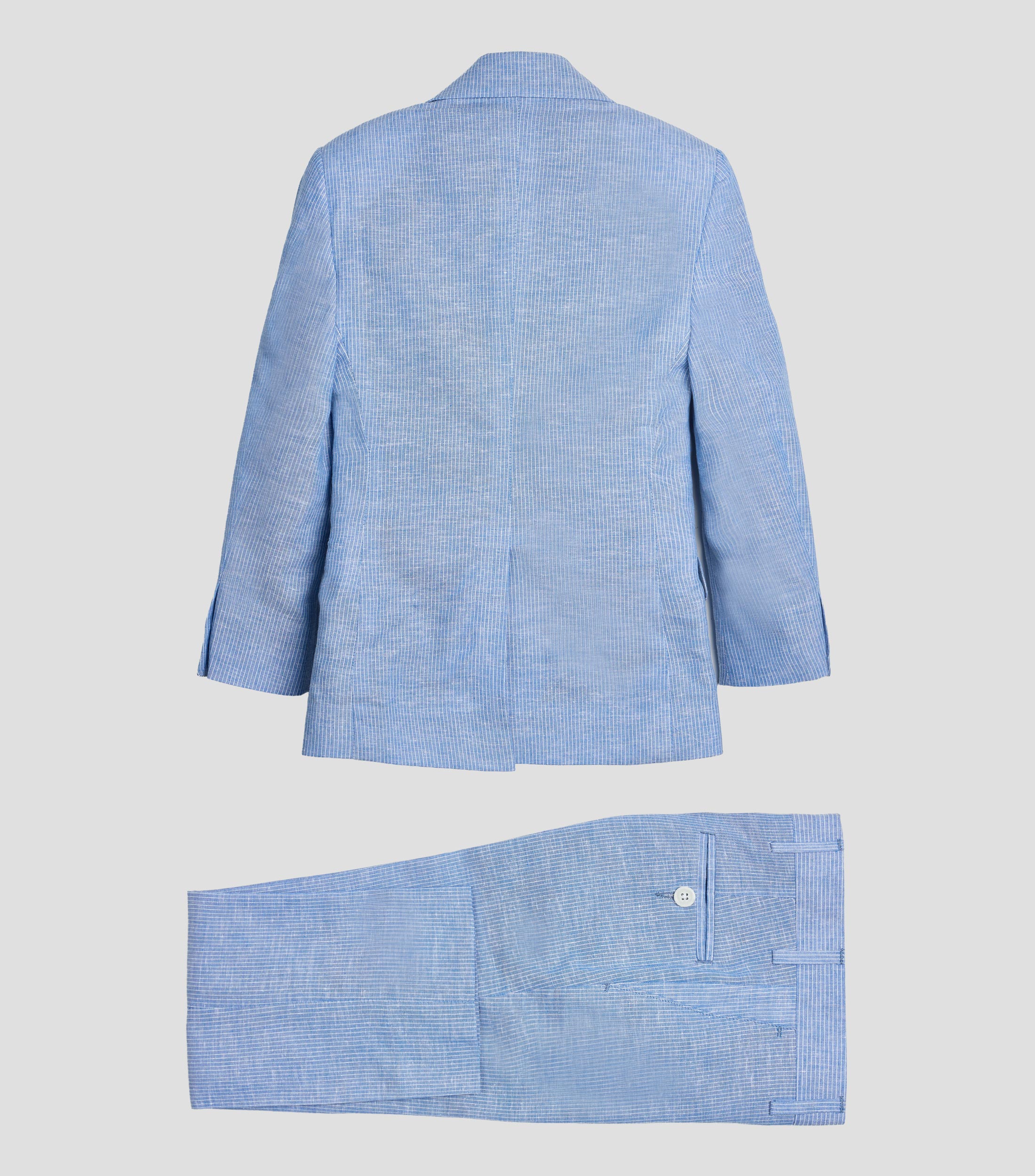 Traje de corte recto con rayas Niño