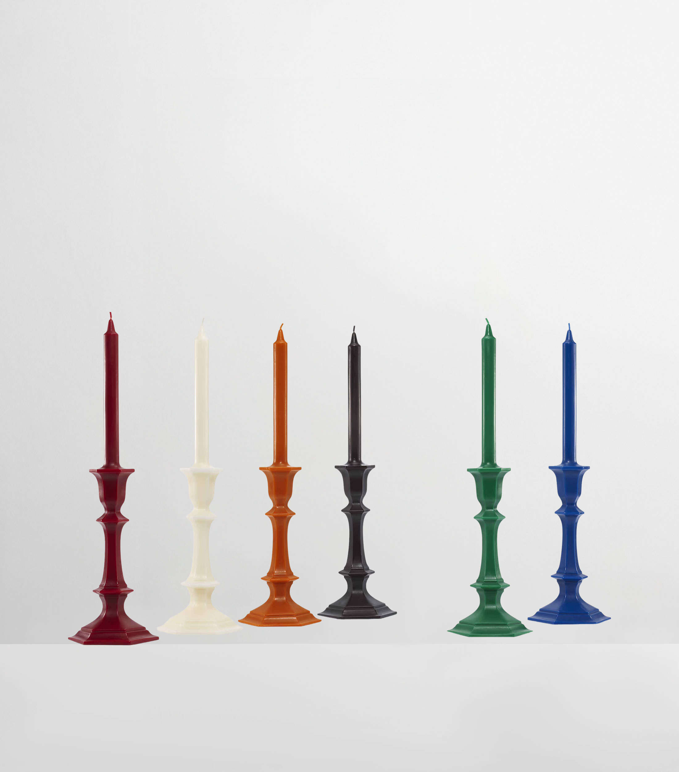 Vela decorativa Harcourt en cera verde