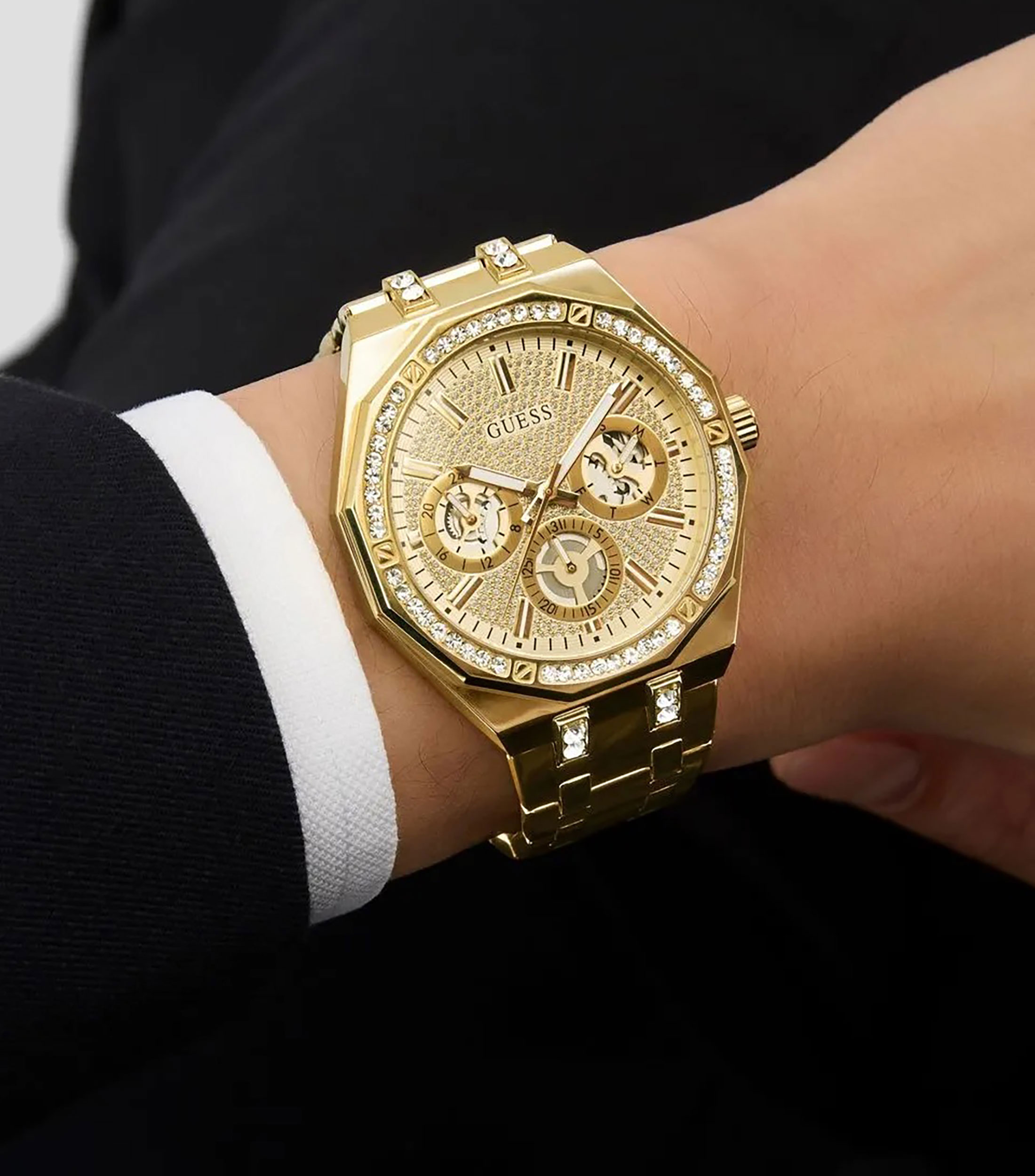 Reloj para Hombre Kryptonite casual dorado
