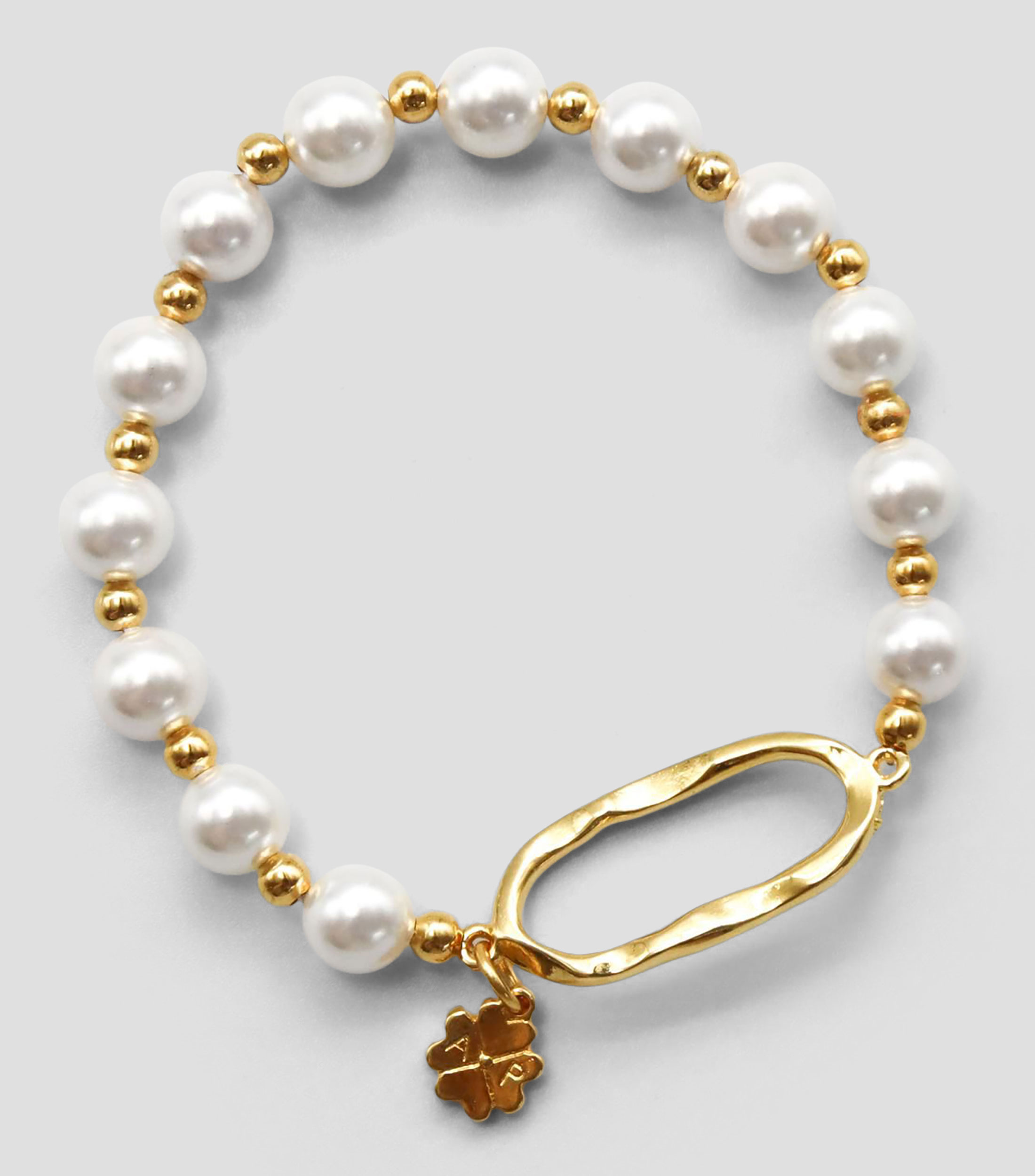 Pulsera con Perlas Mujer