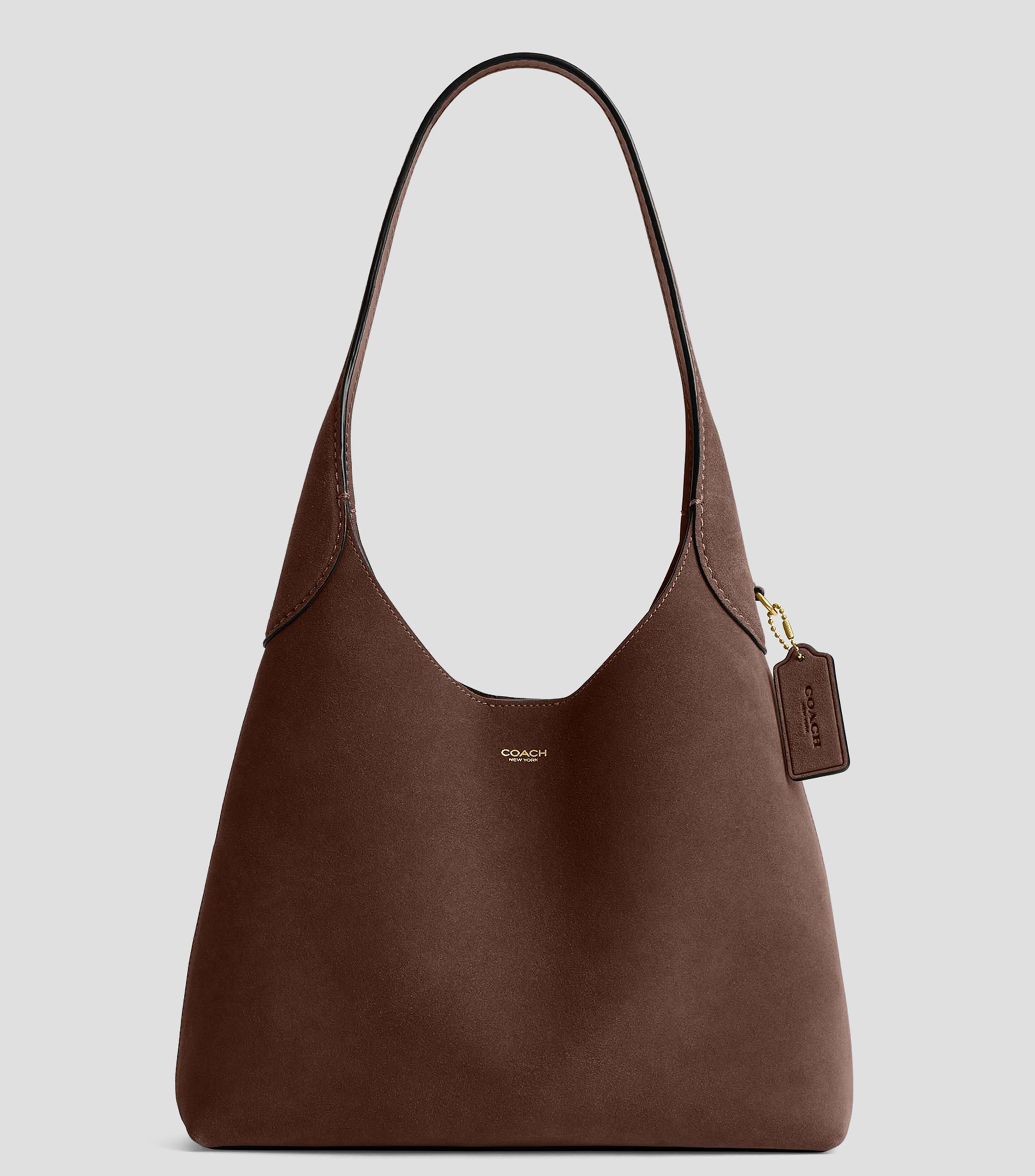 Bolsa shoulder de ante Brooklyn 28 lisa Mujer