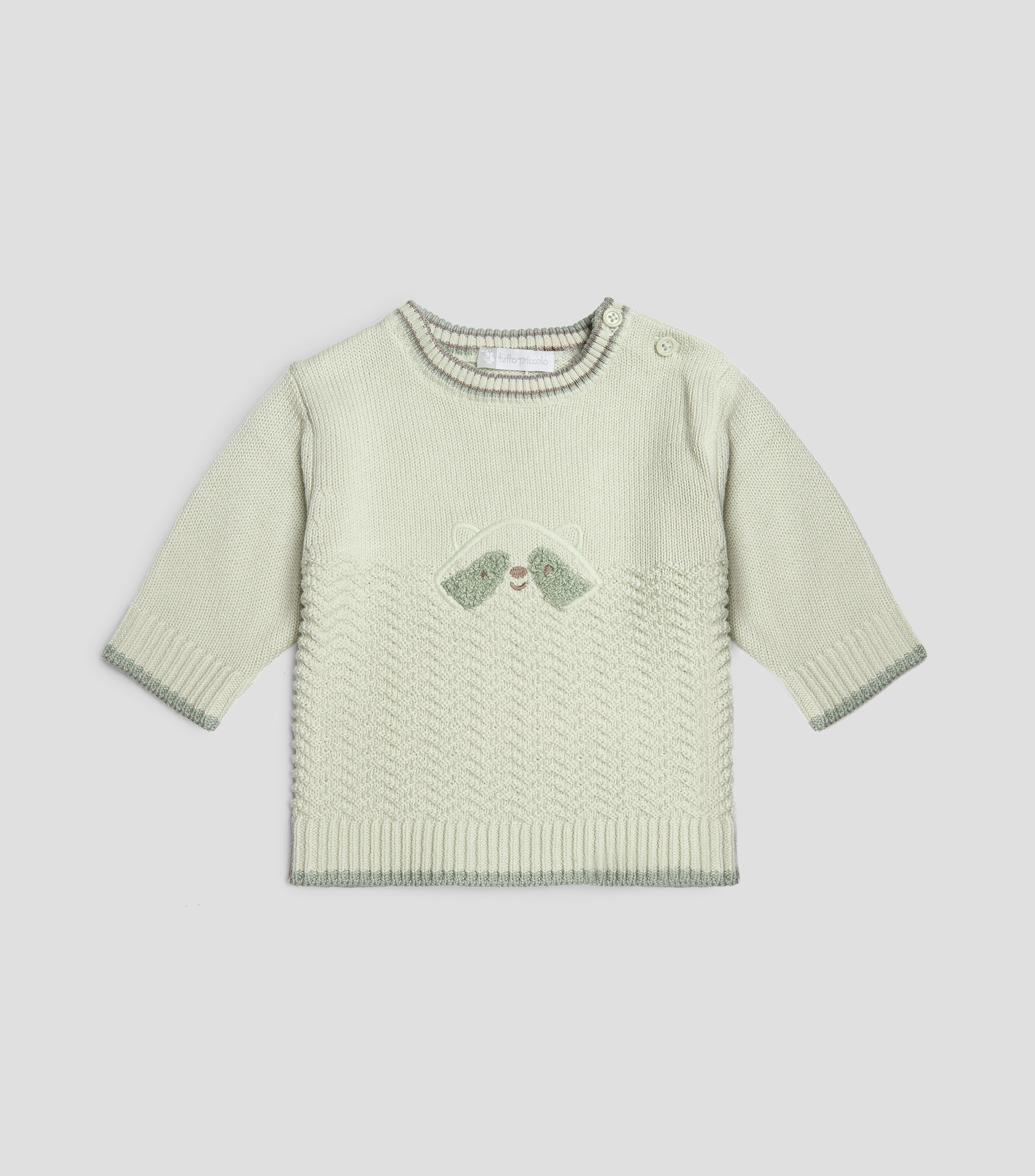 Suéter cuello redondo Bebé