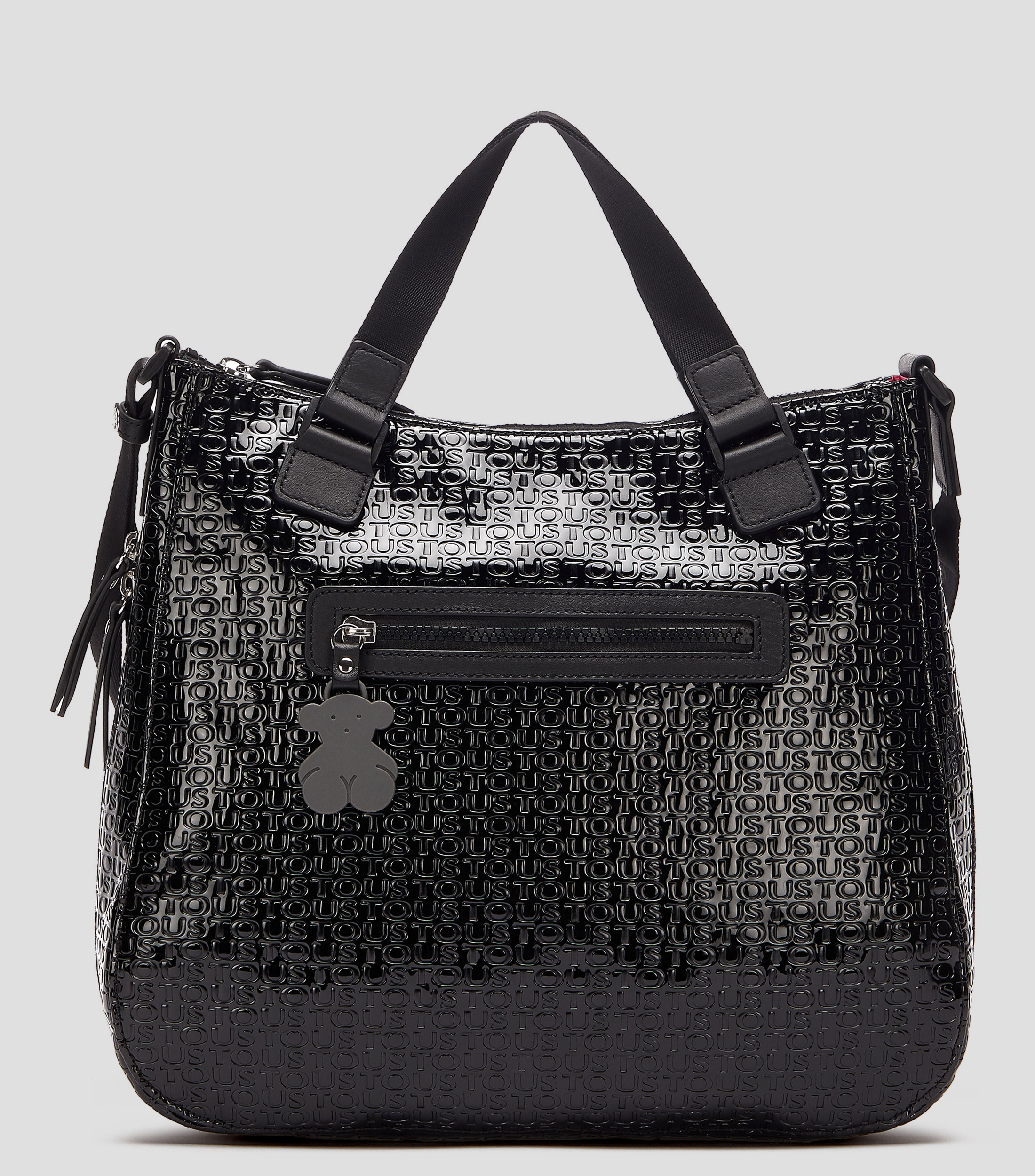 Tous: Bolso negro Lindsay monogram Mujer | El de Hierro