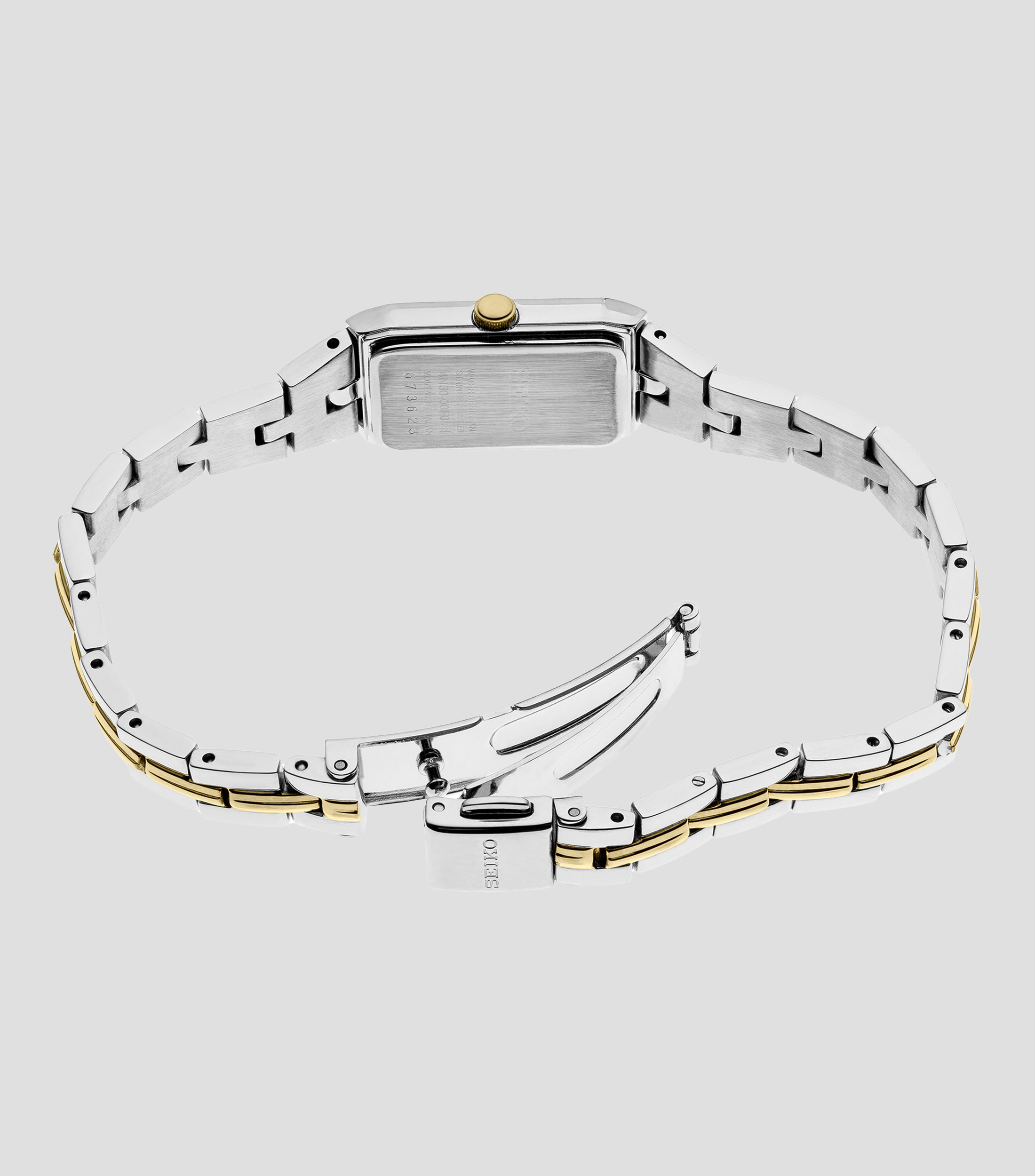 Reloj para hombre Essentials Casual, Dorado, Plateado